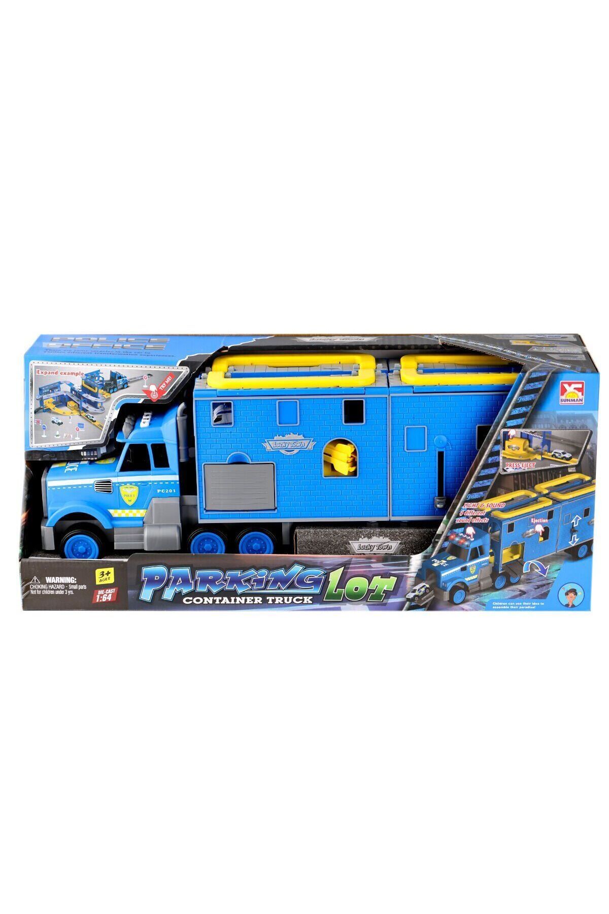swilex 4345 Sesli Işıklı Transporter Garaj Seti