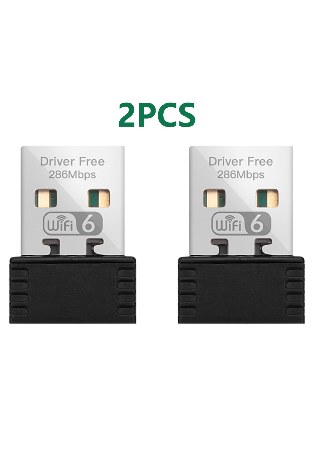 Choice-2PCS AX286 Mini USB WIFI 6 Dongle Network Card 802.11ax USB 2.4GHz Wi-Fi Lan Adapter Driver Free For 1