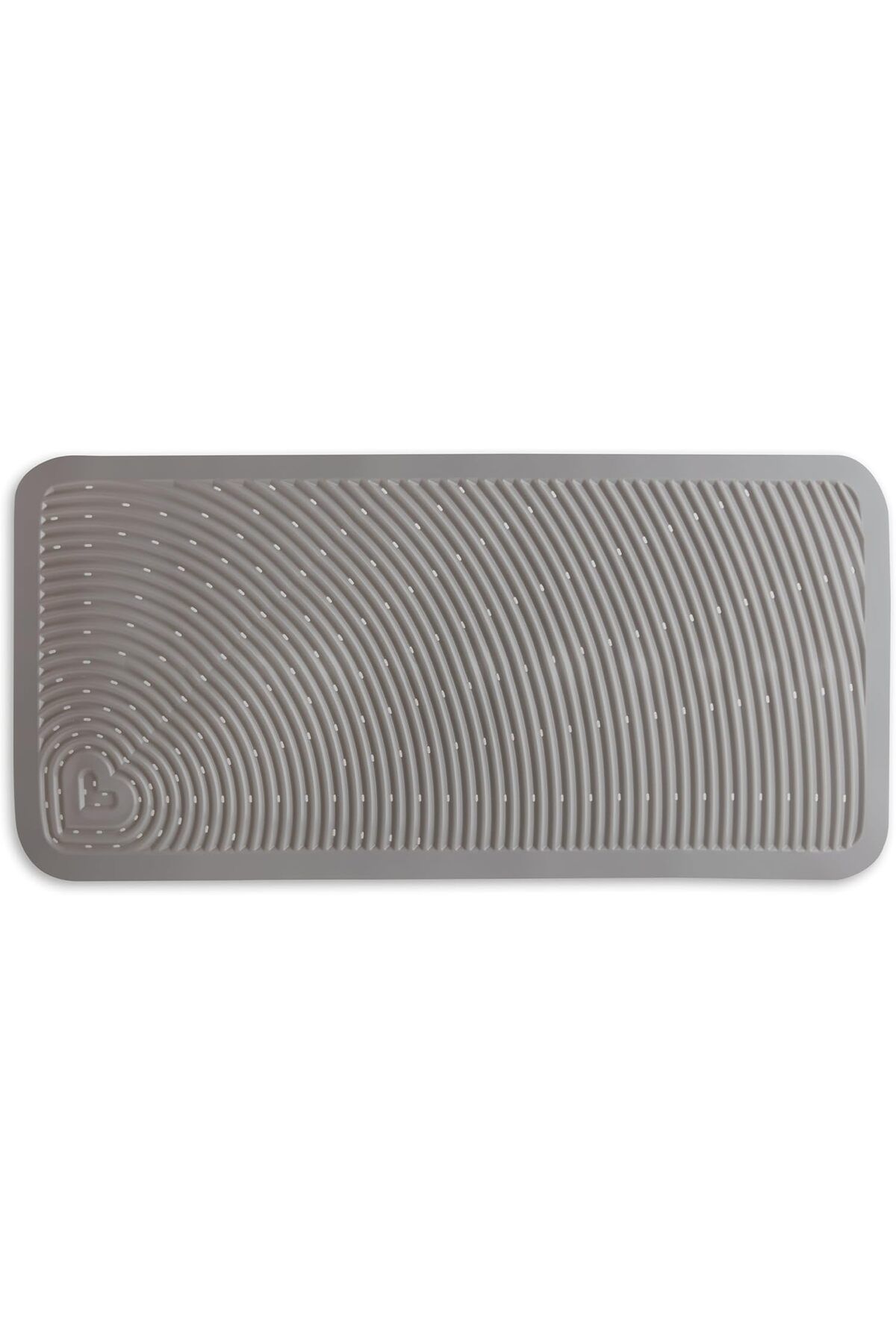 Generic-Munchkin Soft Spot Cushioned Bath Mat, Grey 5