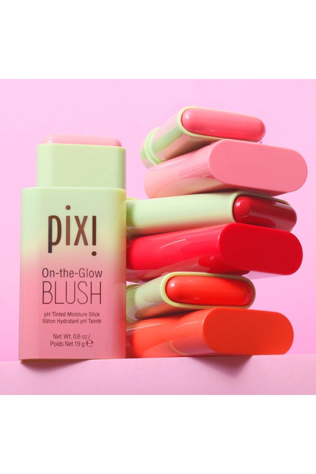 pixi-On-the-Glow Blush – Ph Reactive – Hydrating Tinted Moisture Stick for Cheeks & Lips – 19g 8