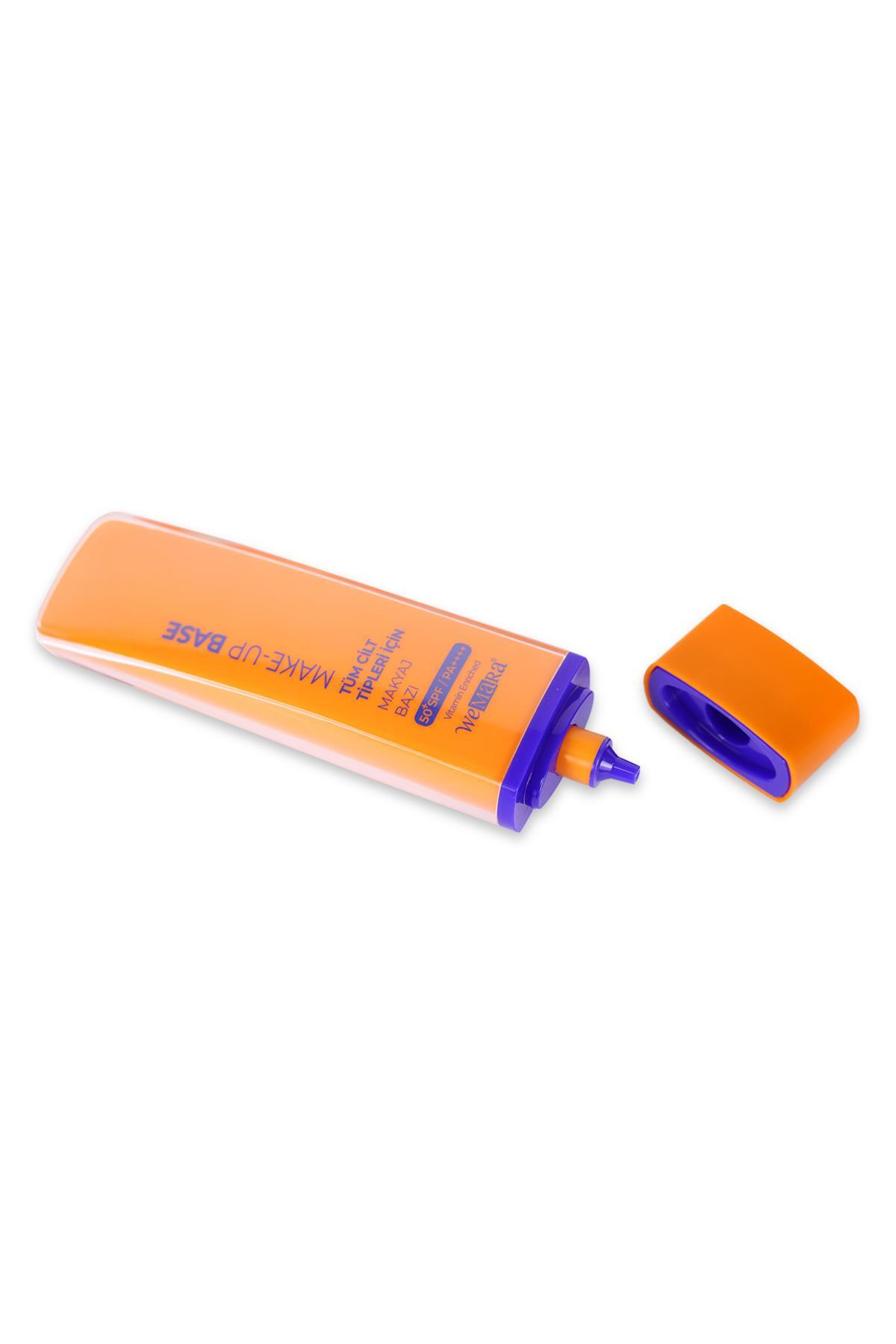 WEMARA MAKYAJ ALTI BAZ 50 SPF 50 ML — نارنجی IMM.00.0173 — تصویر 4 از 7