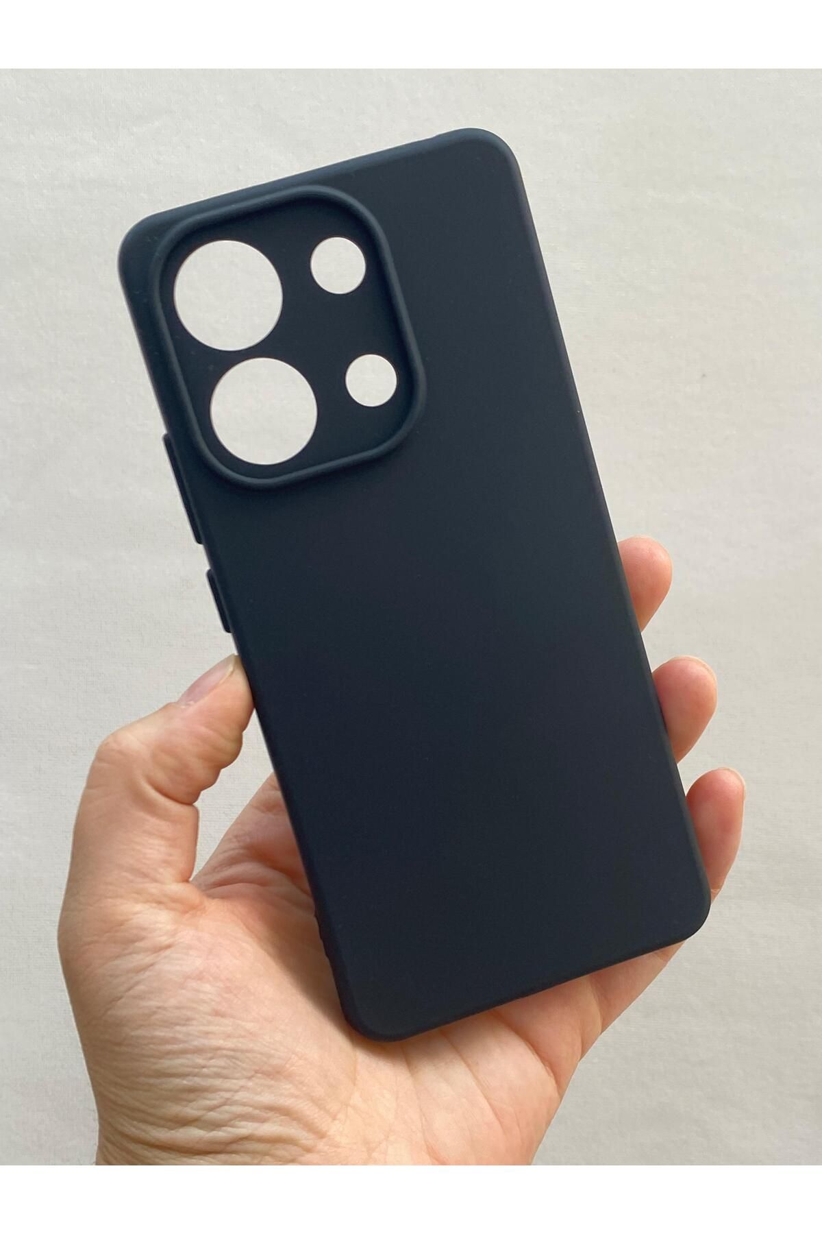 Vip Case Xiaomi Redmi Note 13 4G Uyumlu Silikon Darbe Emici Klasik Korumalı Rubber Kılıf