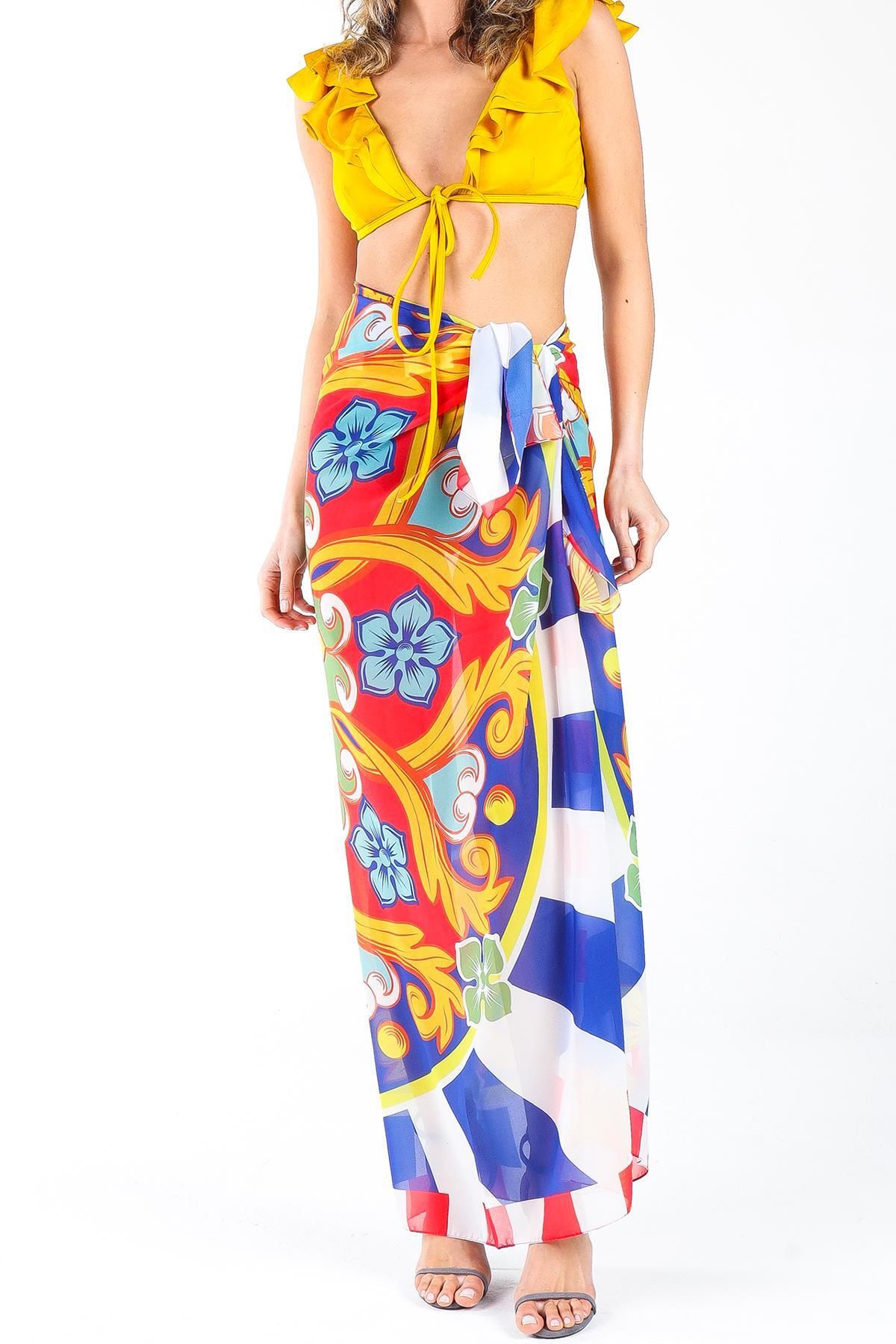 New Obsessions Valerian pareo Plaj Giysisi