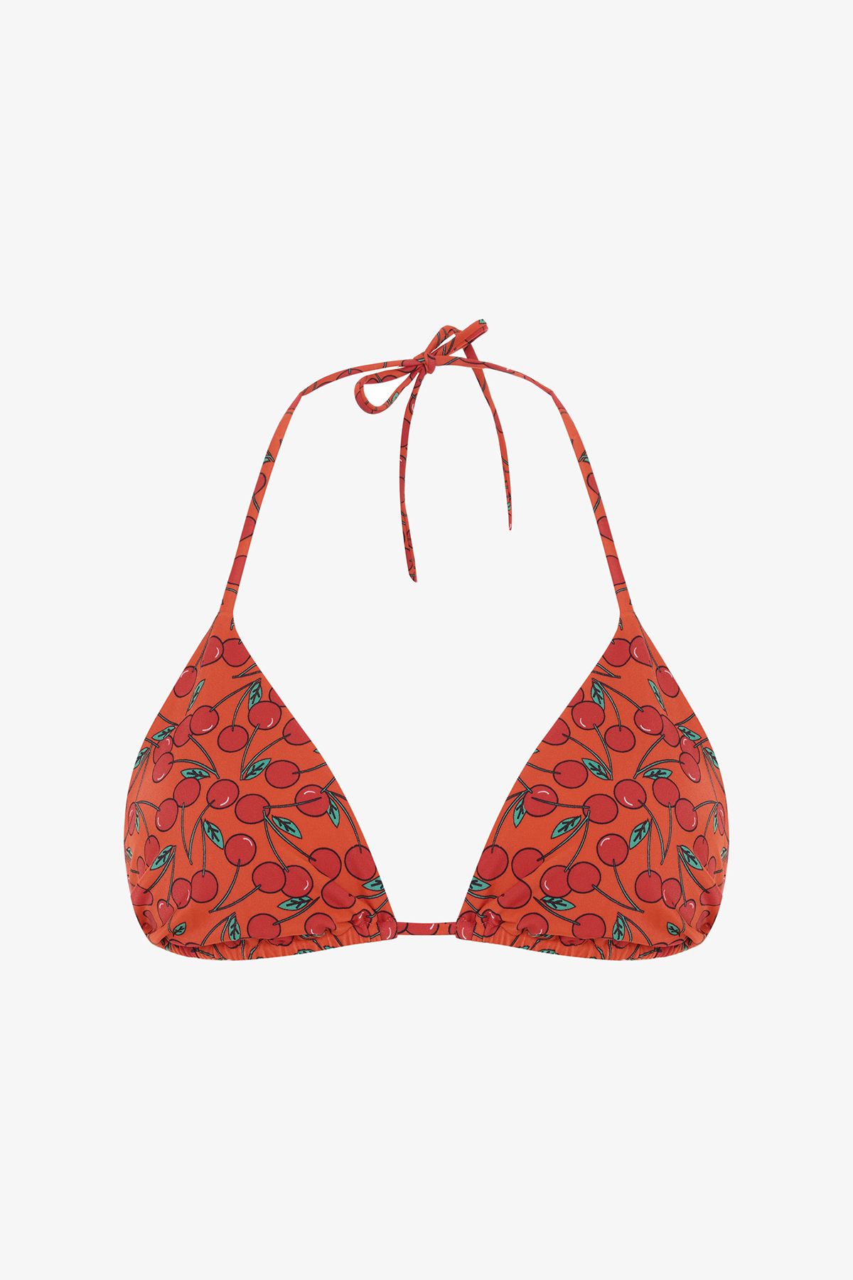 Penti-Chery Minimal Cut Cherry Patterned Triangle Bikini Top 5