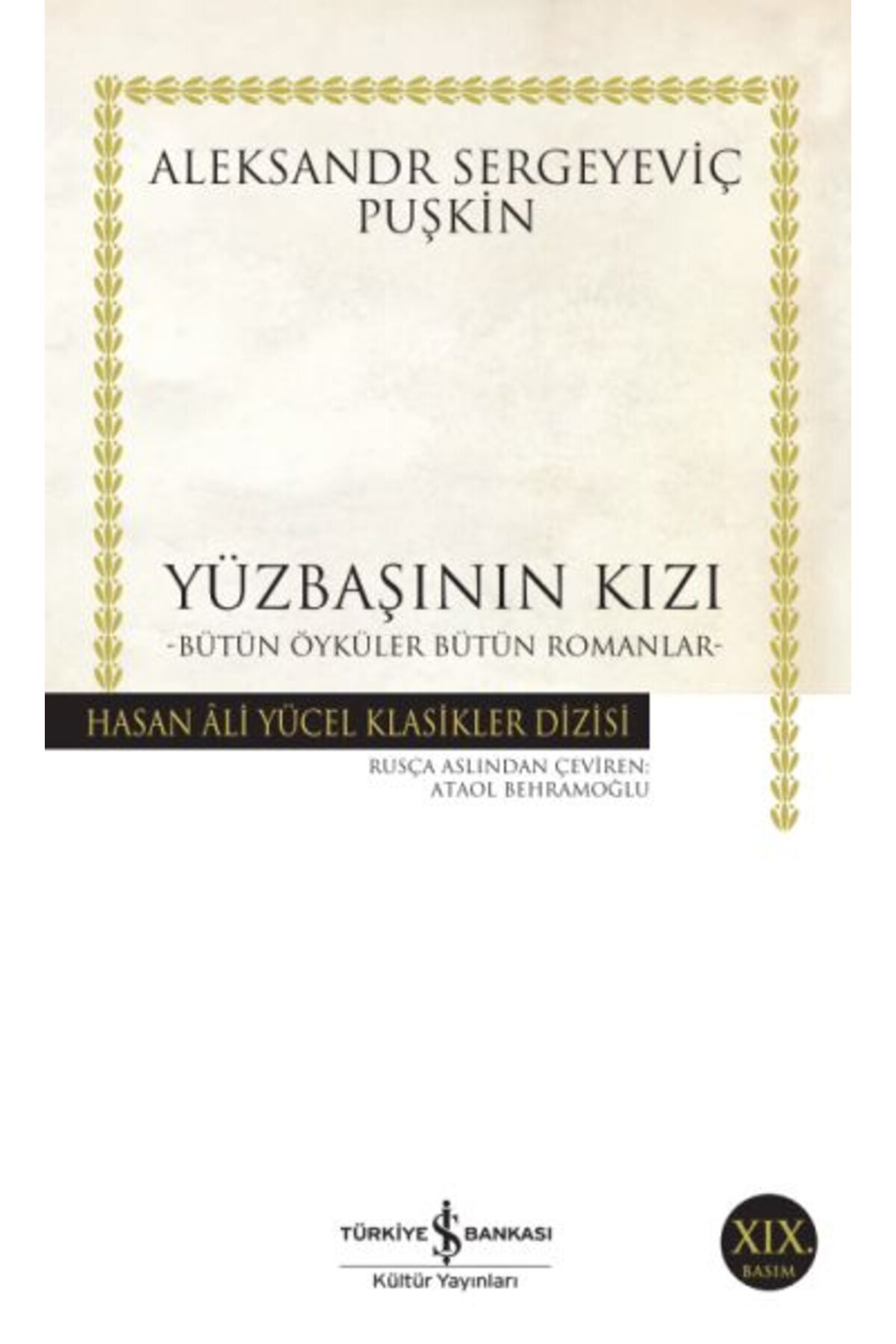 Destek Yayınları Yüzbaşının Kızı Hasan Ali Yücel Klasikleri