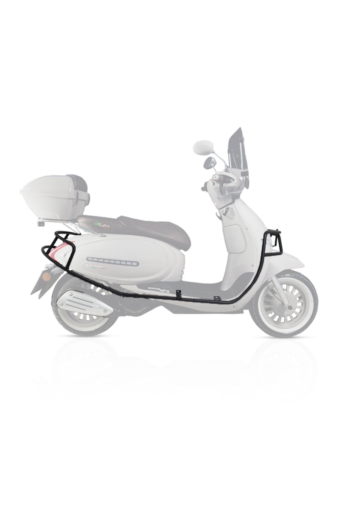 Moto-Knight Arora Cappucino 50/125 CC Tam Uyumlu Motor Koruma Demiri