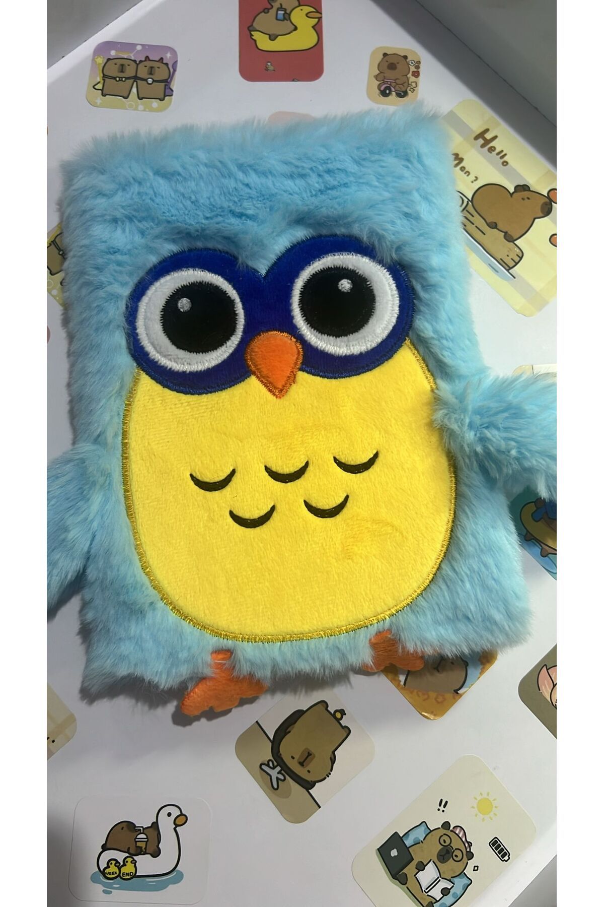 demirosa Çocuklar İçin Eğlenceli Peluş Defter