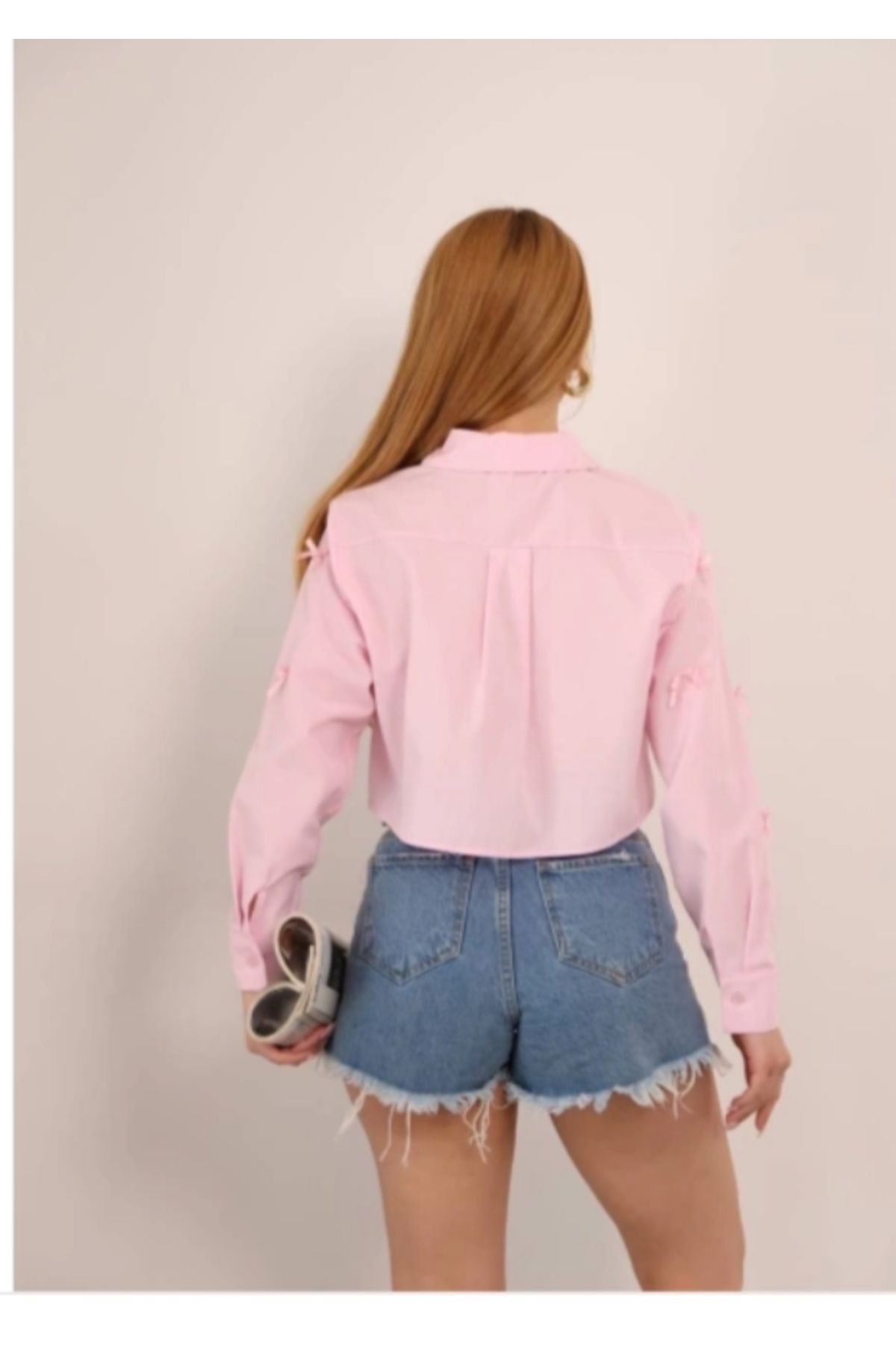 MODA Kurdele Şeffaf ggömlek