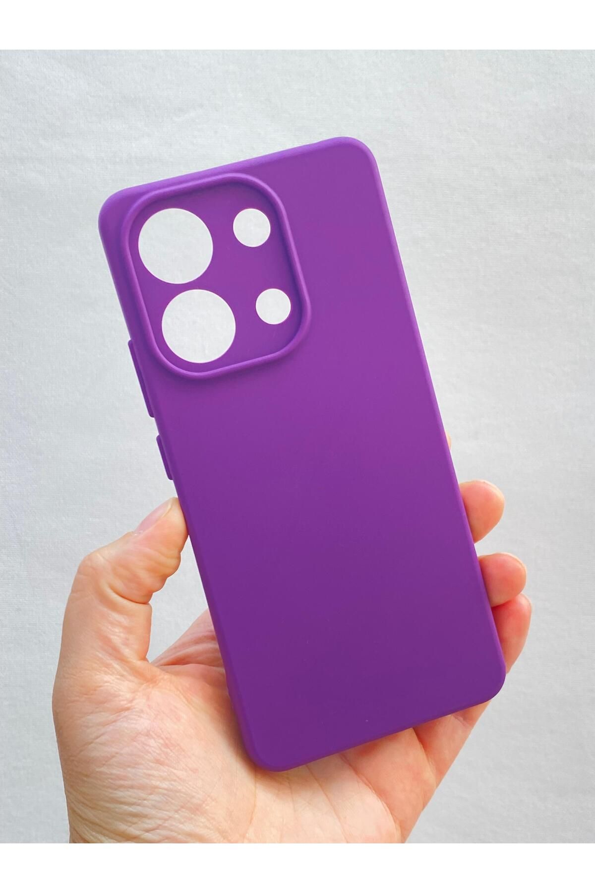 Vip Case Xiaomi Redmi Note 13 4G Uyumlu Silikon Darbe Emici Klasik Korumalı Rubber Kılıf