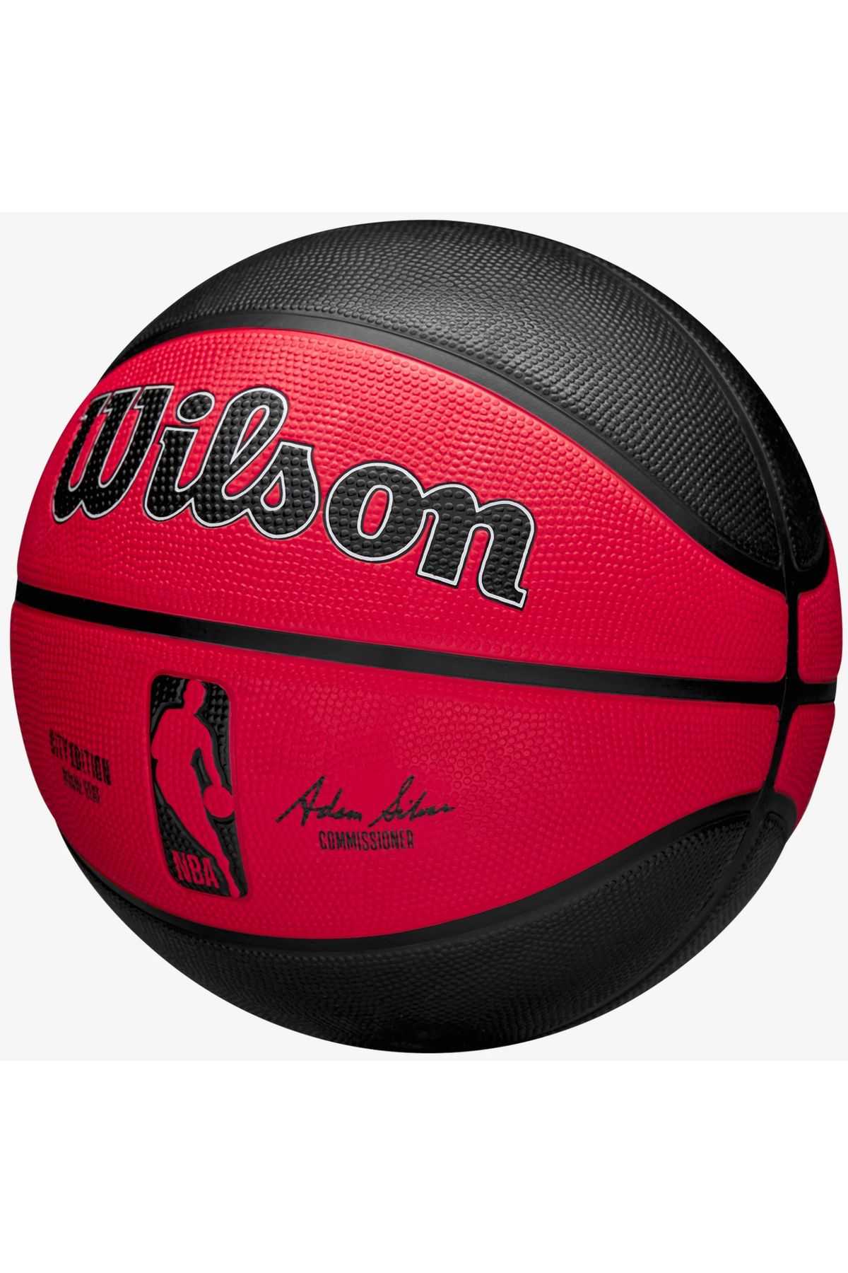 Wilson-NBA Team City Edition Miami Heat Out Ball, Unisex Basketball ball 3