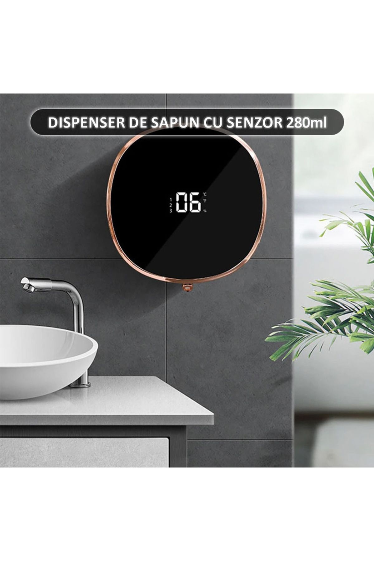 NEXTLY-Automatic Foaming Liquid Soap Dispenser, Infrared Sensor Detergent Dispenser 2
