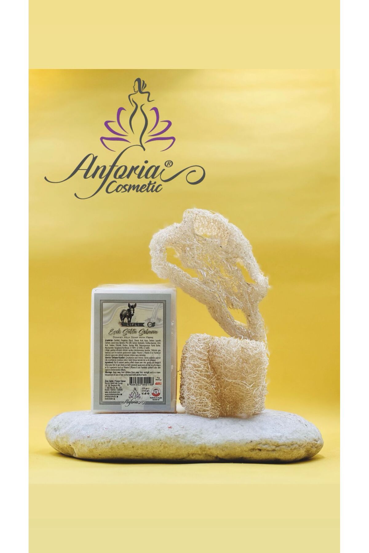 ANFORİA COSMETİC EŞEK SÜTLÜ SABUN