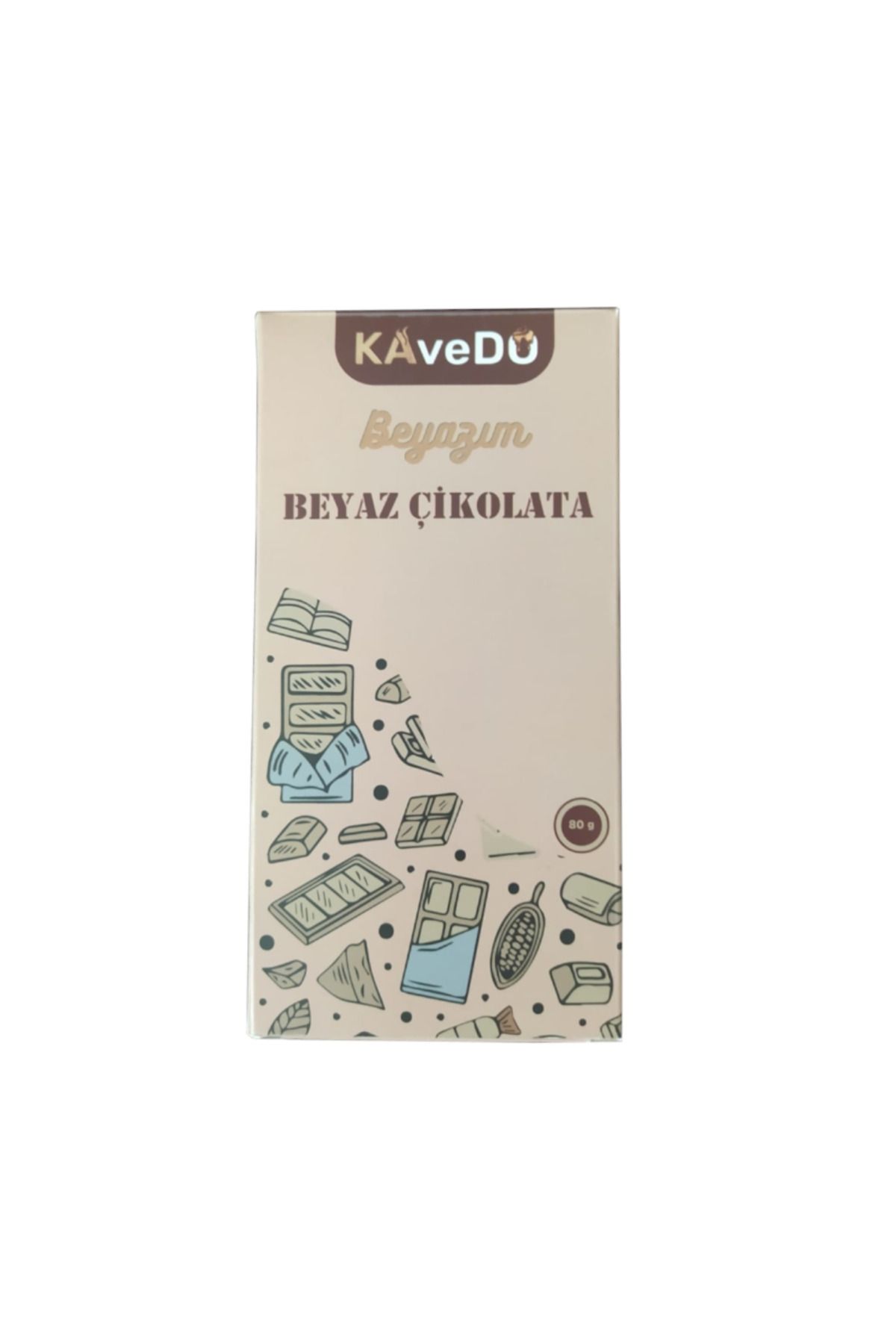 kavedo Beyazım Beyaz Çikolata 80 g