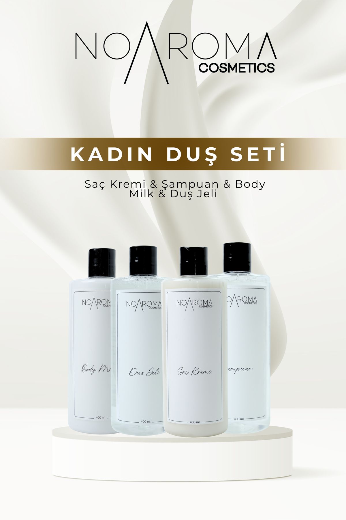 Noaroma LIBRE ABSOLUTELY PLATINUM KADIN PARFÜM KOKULU DUŞ SETİ 400 ML