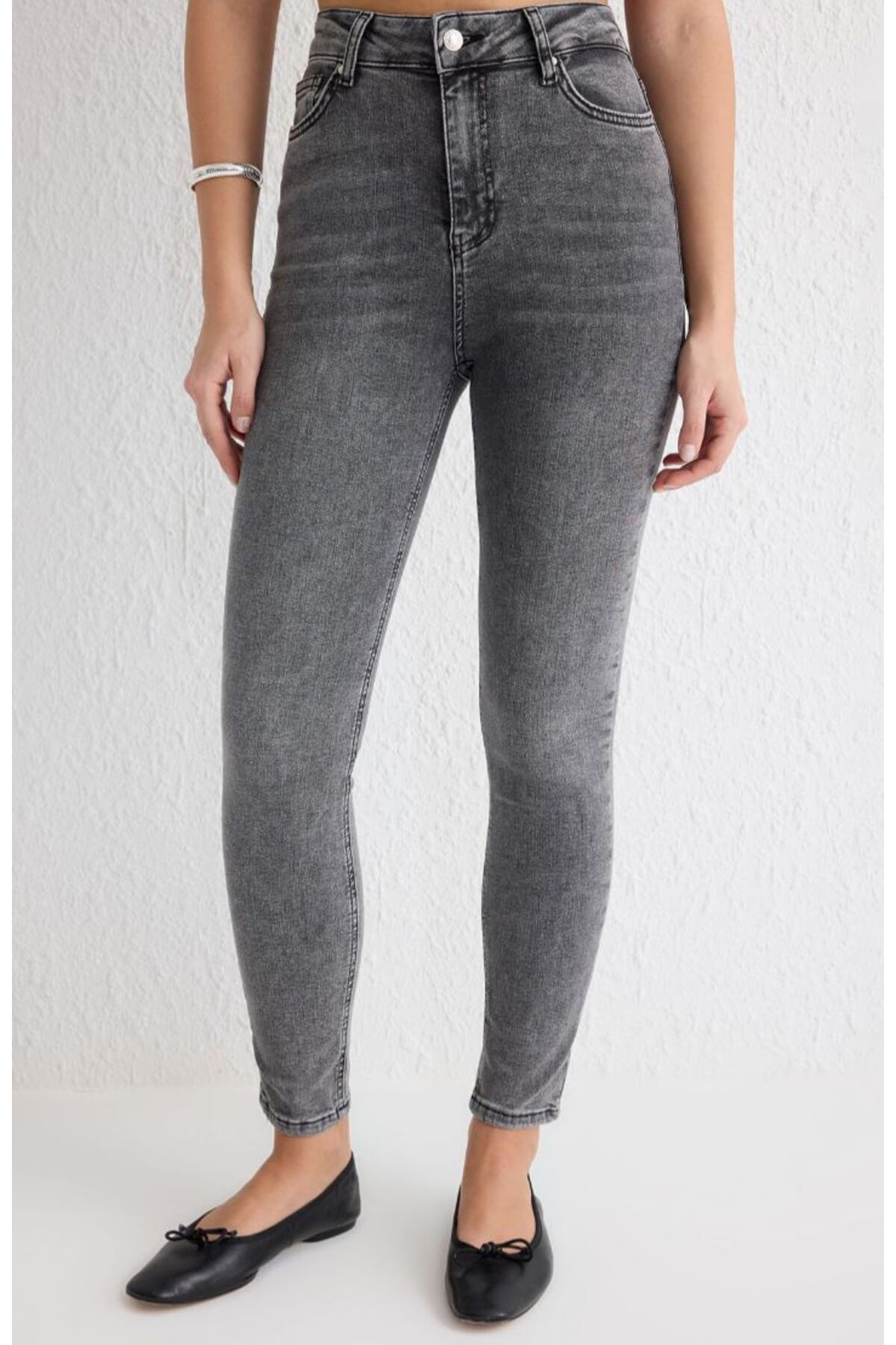 KARACAN COMPANY Yüksek Bel Skinny Jeans