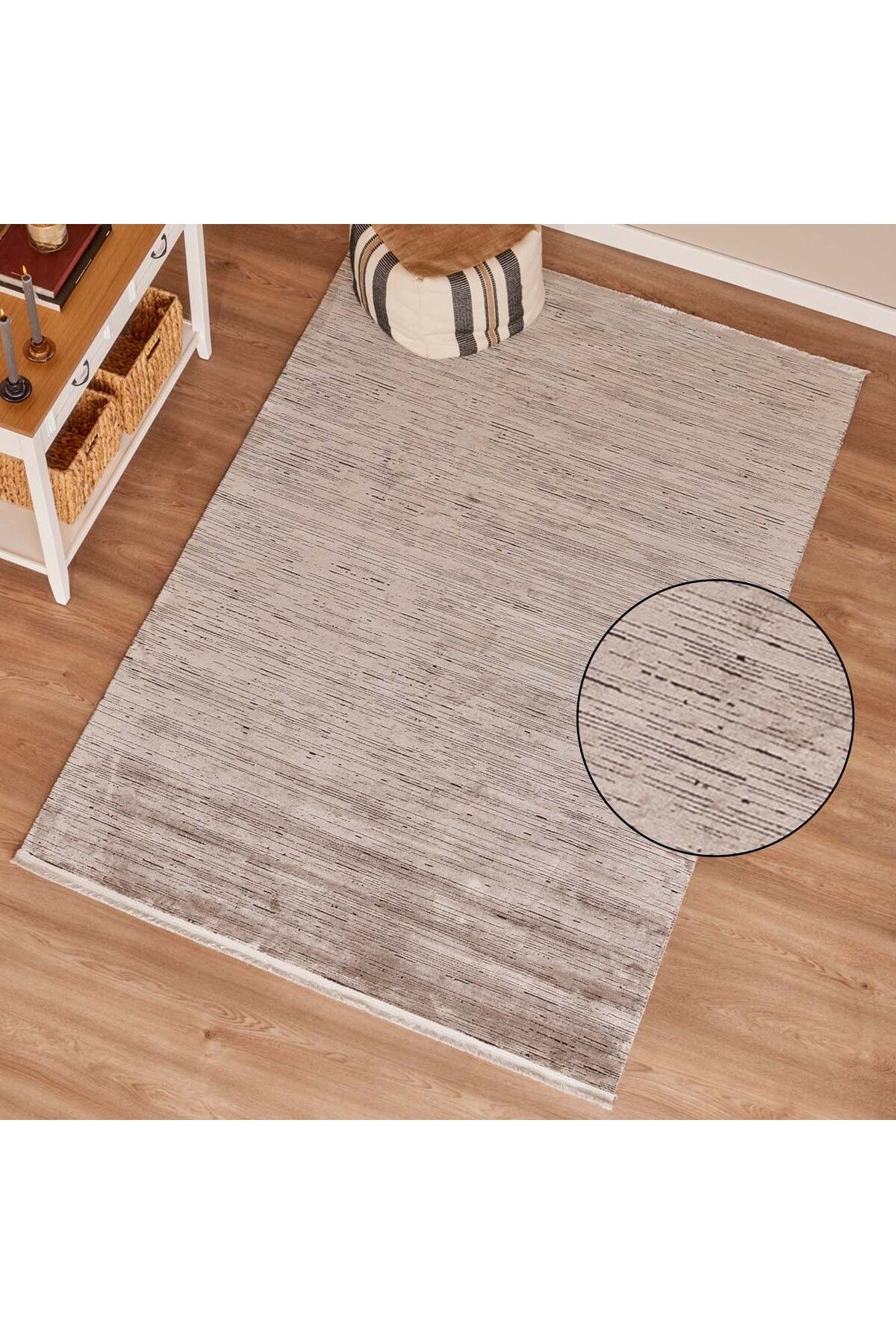 Bella Maison Vedra Modern Halı Gri (160x230 cm)