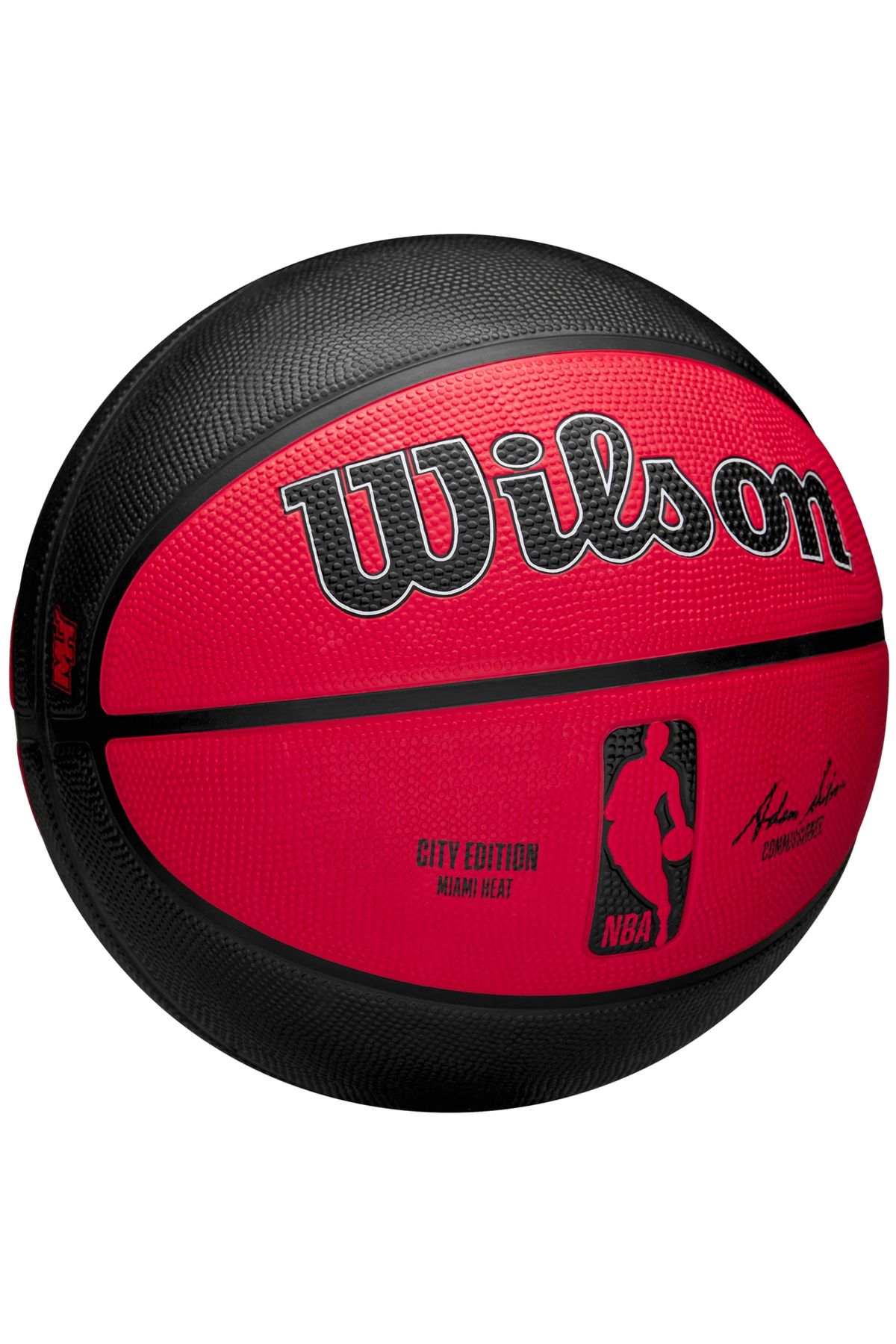 Wilson-NBA Team City Edition Miami Heat Out Ball, Unisex Basketball ball 2