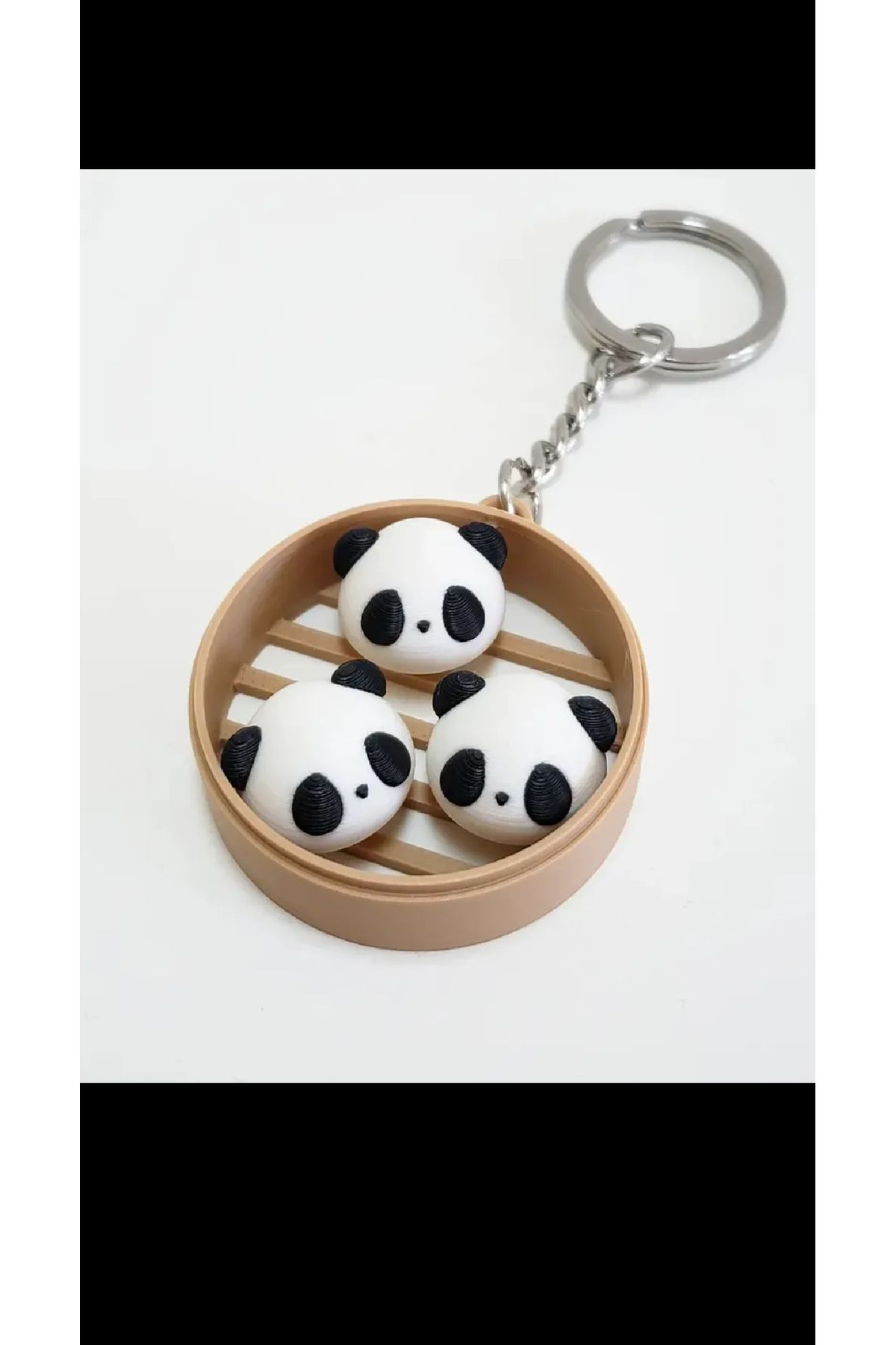 Wuun Store Sevimli Panda Anahtarlık