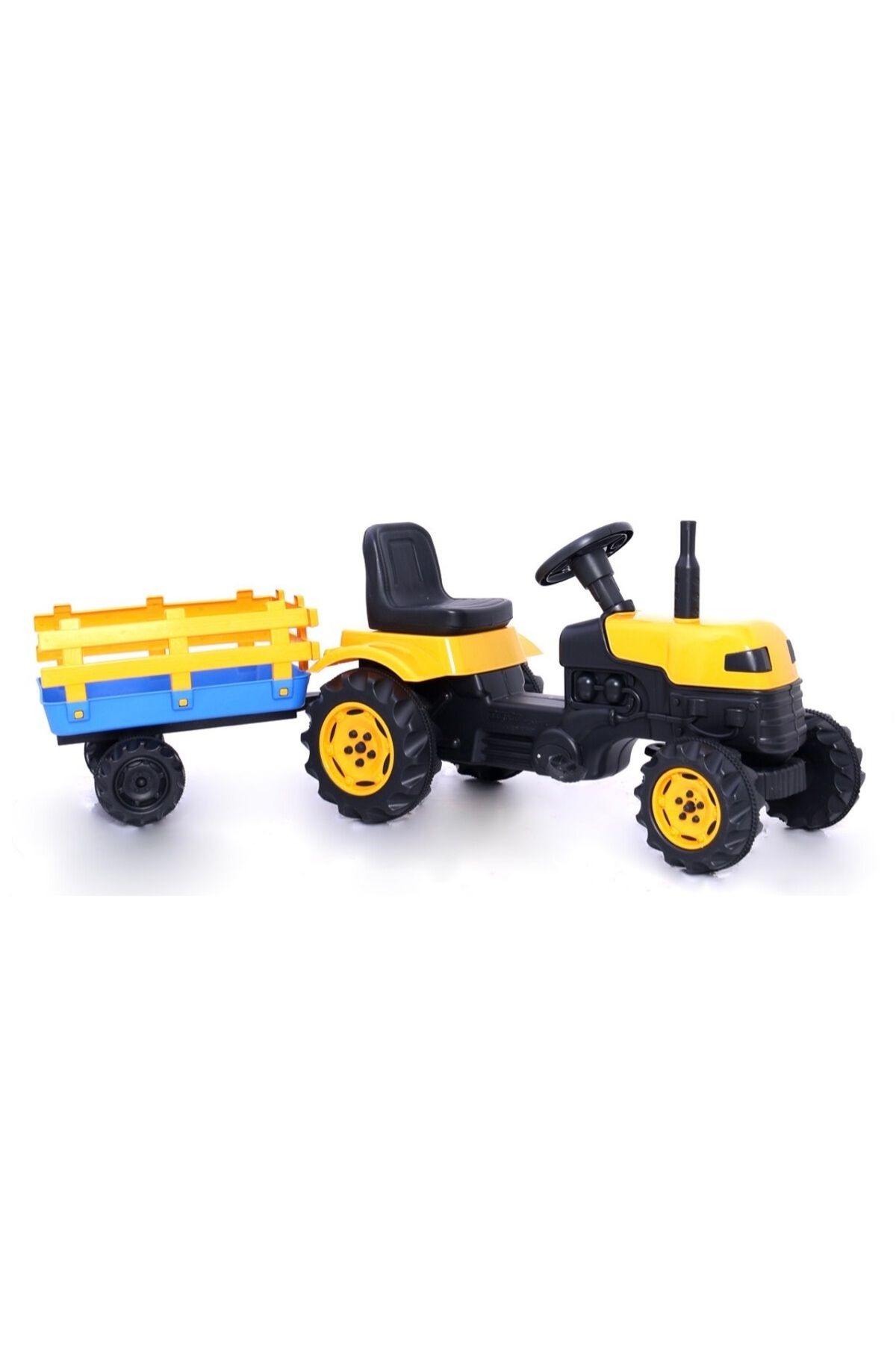 SLB-X6 Römorklu ve Pedallı Çocuk Traktörü 3+ Yaş 40Kg Taşıma
