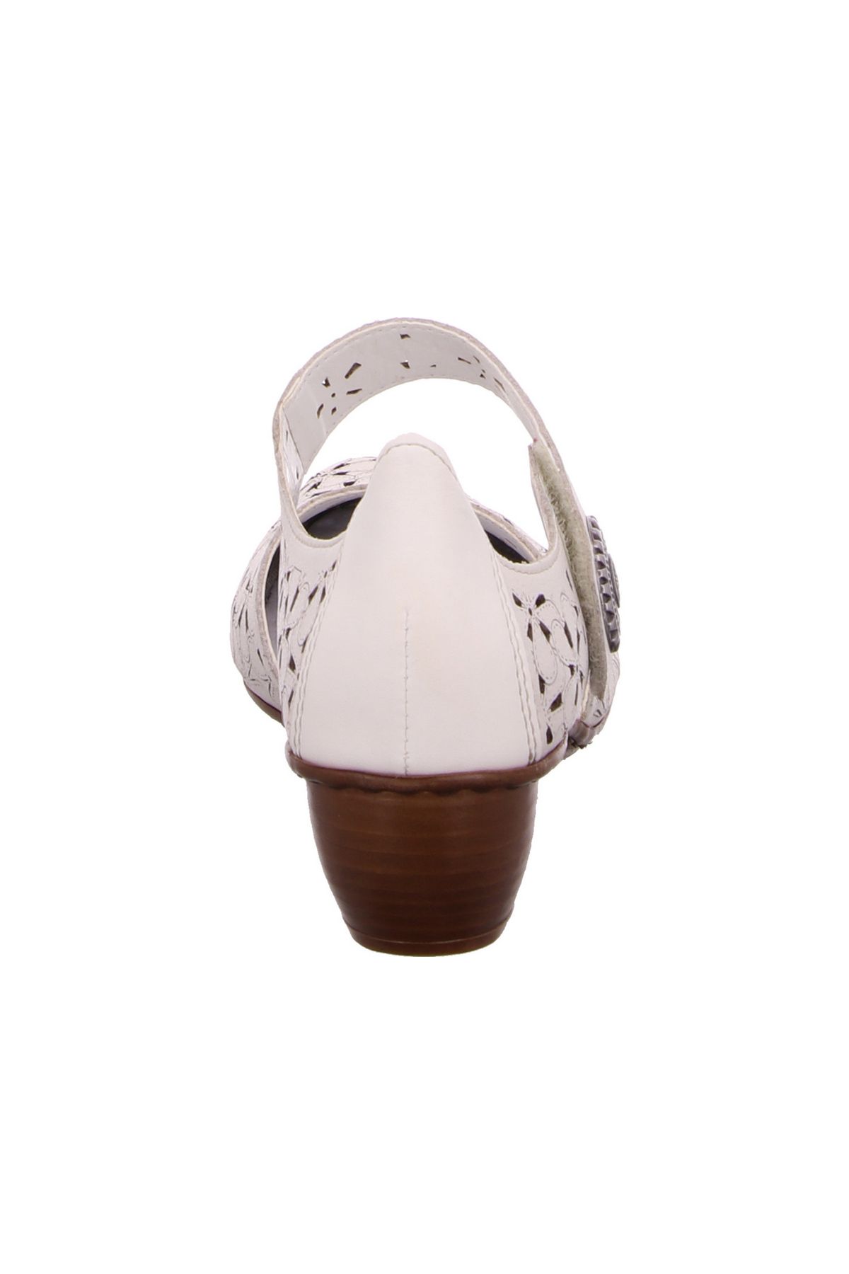 Rieker-Slipper für Damen in weiß 4