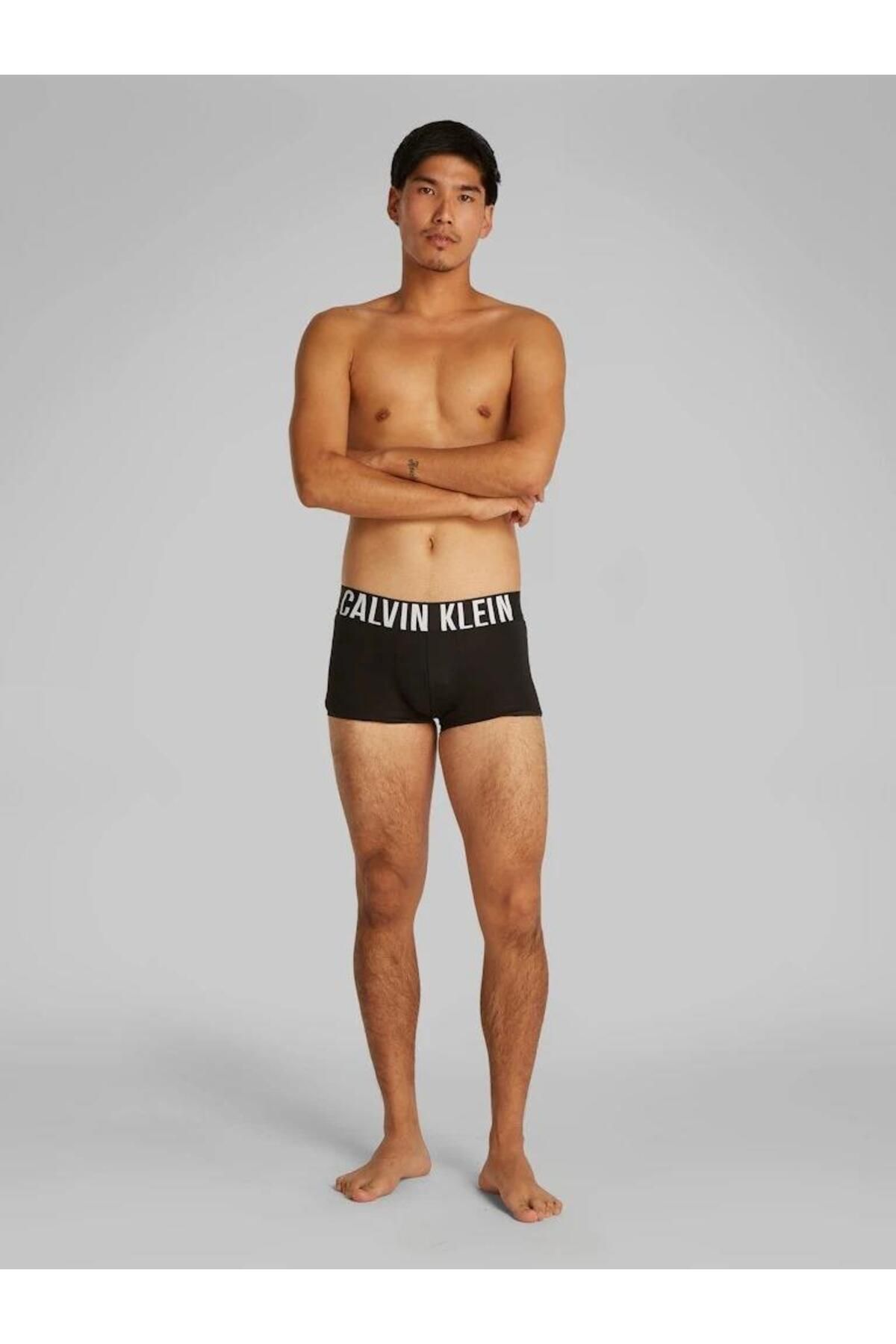 Calvin Klein Erkek LOW RISE TRUNK 3PK Boxer