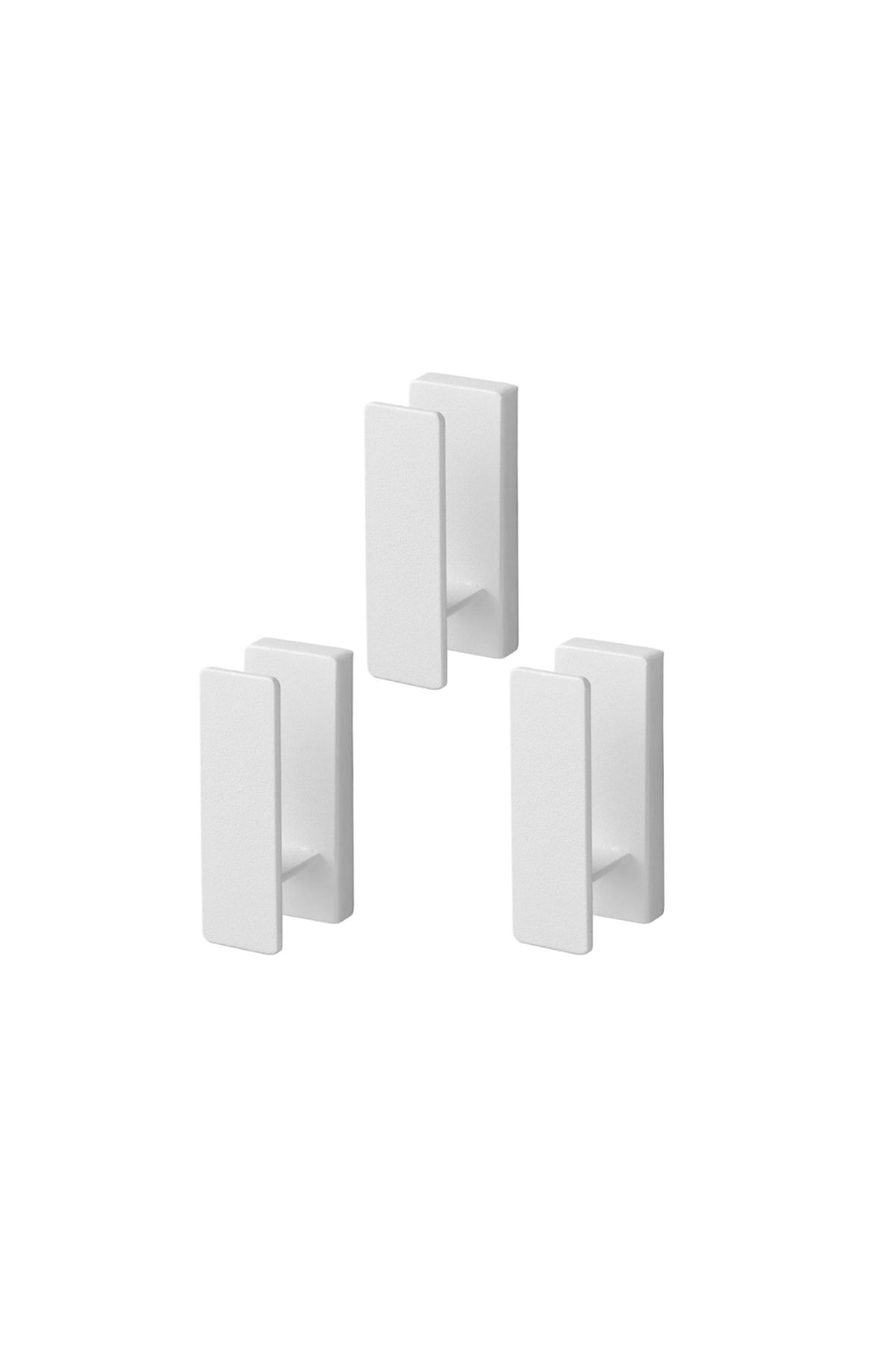YAMAZAKİ Tower Duvar Kancaları (3'Lü Set) Beyaz Renk