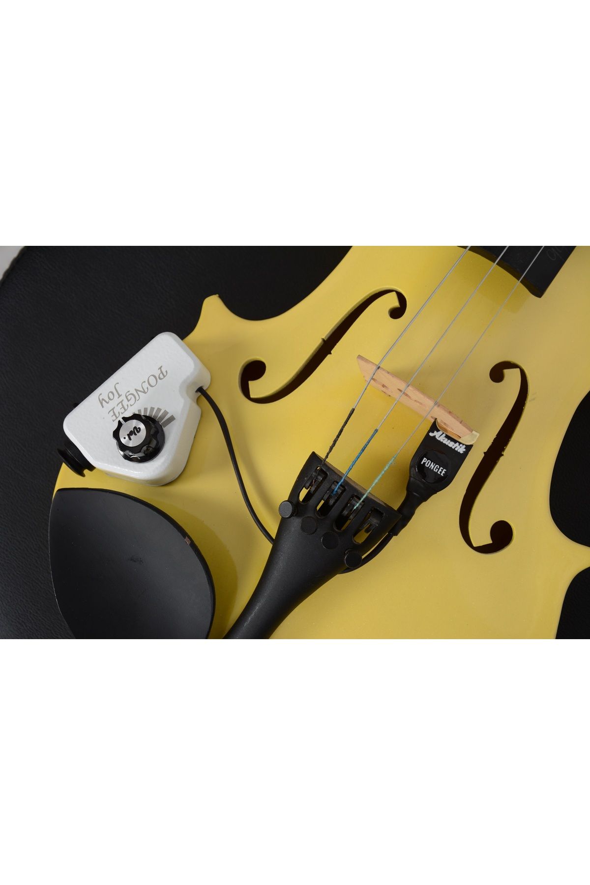 PONGEE JOY Model Akustik Keman İçin Ceramic Piezo Mikrofon Pasif Manyetik Pickup, Doğal Ton, 6.35mm