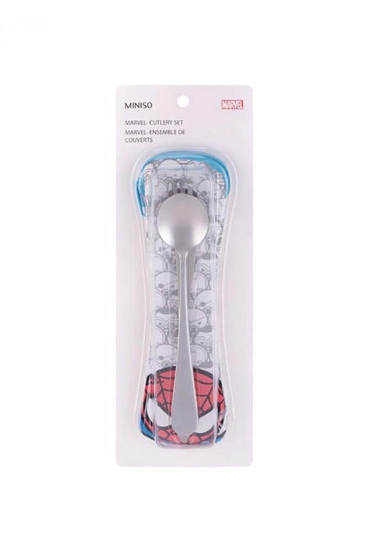 Miniso-Marvel Universe Spoon, Fork & Knife Set with Case 1
