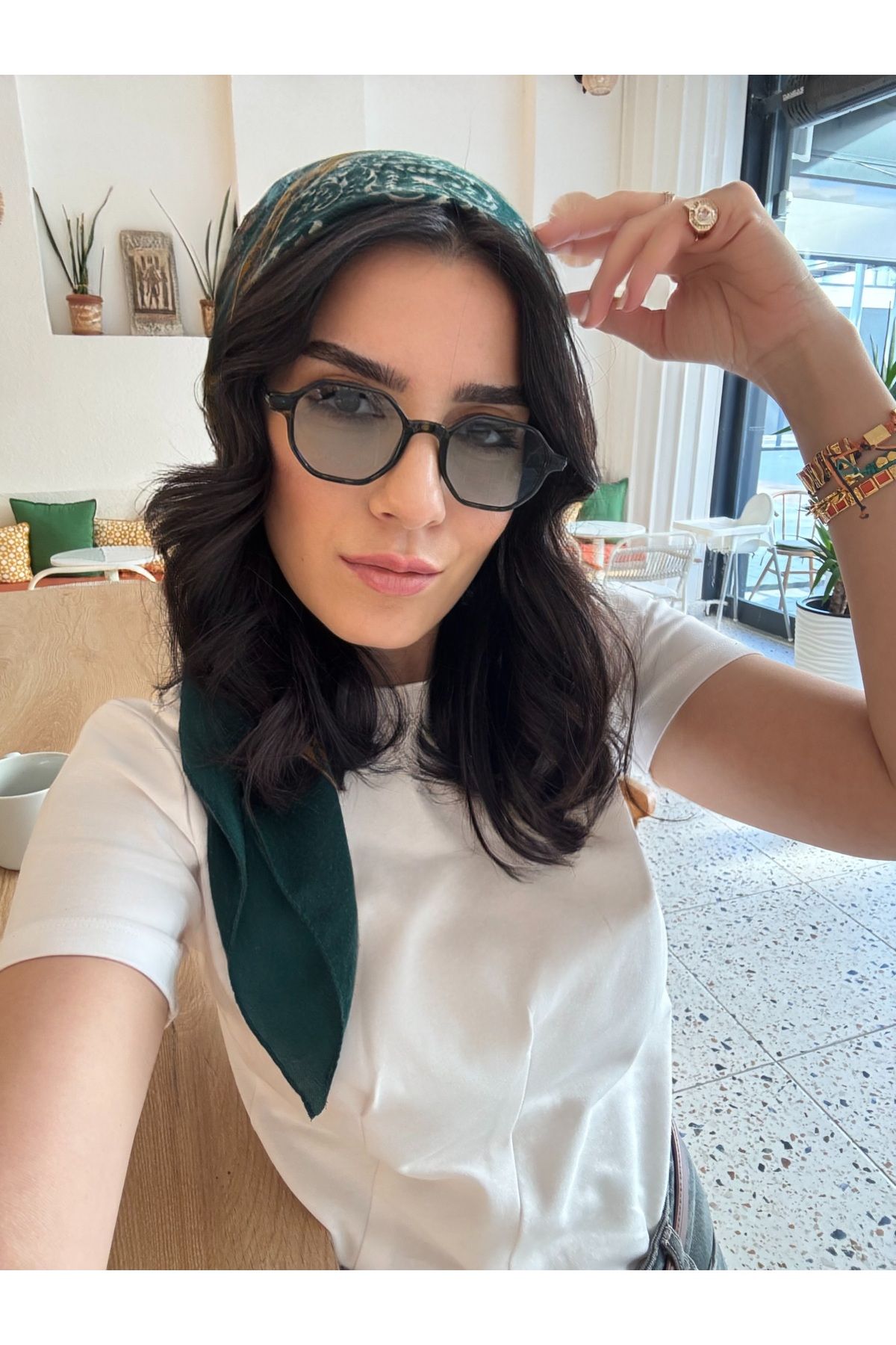 KERSHE DESİGN Lunore Unisex Güneş Gözlüğü