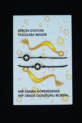 Lisinya Gold Arkadaş Şans Bilekliği Yıldız Model - Lisinya