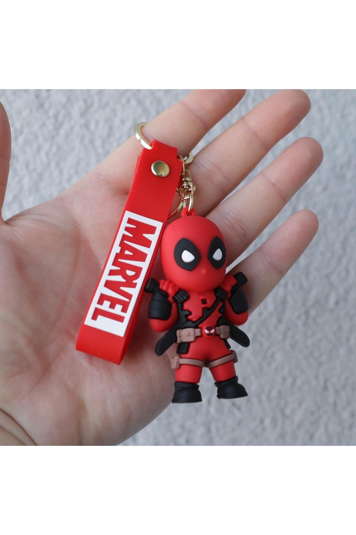 Piraye Gift Deadpool 3d Silikon Anahtarlık MODEL 2