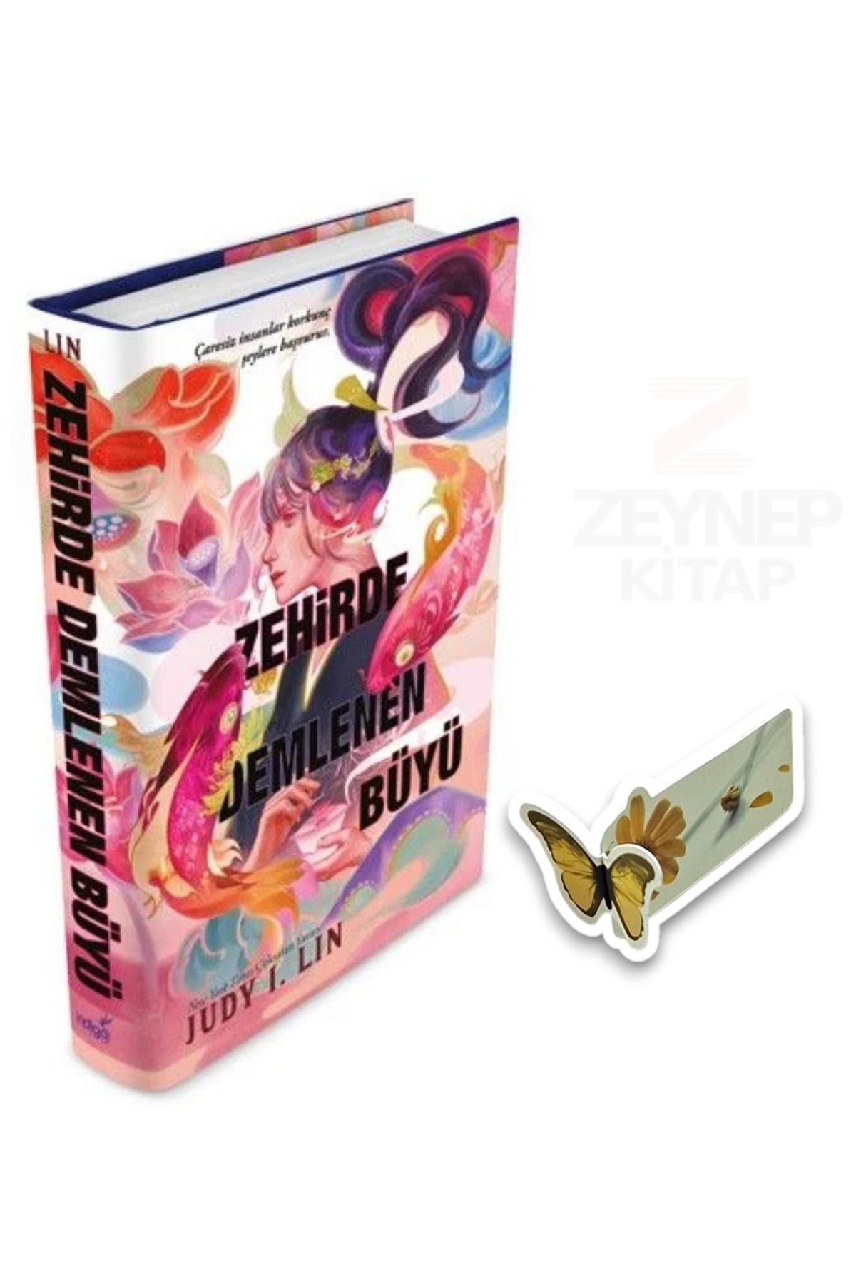 İndigo Kitap Zehirde Demlenen Büyü(CİLTLİ)(Özel Tasarım Hareketli Kelebek Ayraç Hediye)