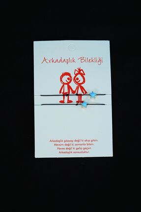 Lisinya Yıldız Ruh Eşi Arkadaş Şans Bilekliği - Lisinya