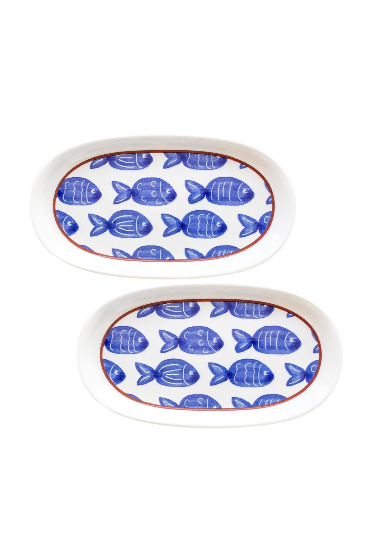 GUNES ZUCCACIYE Fish Oval Servis 2li 26 cm