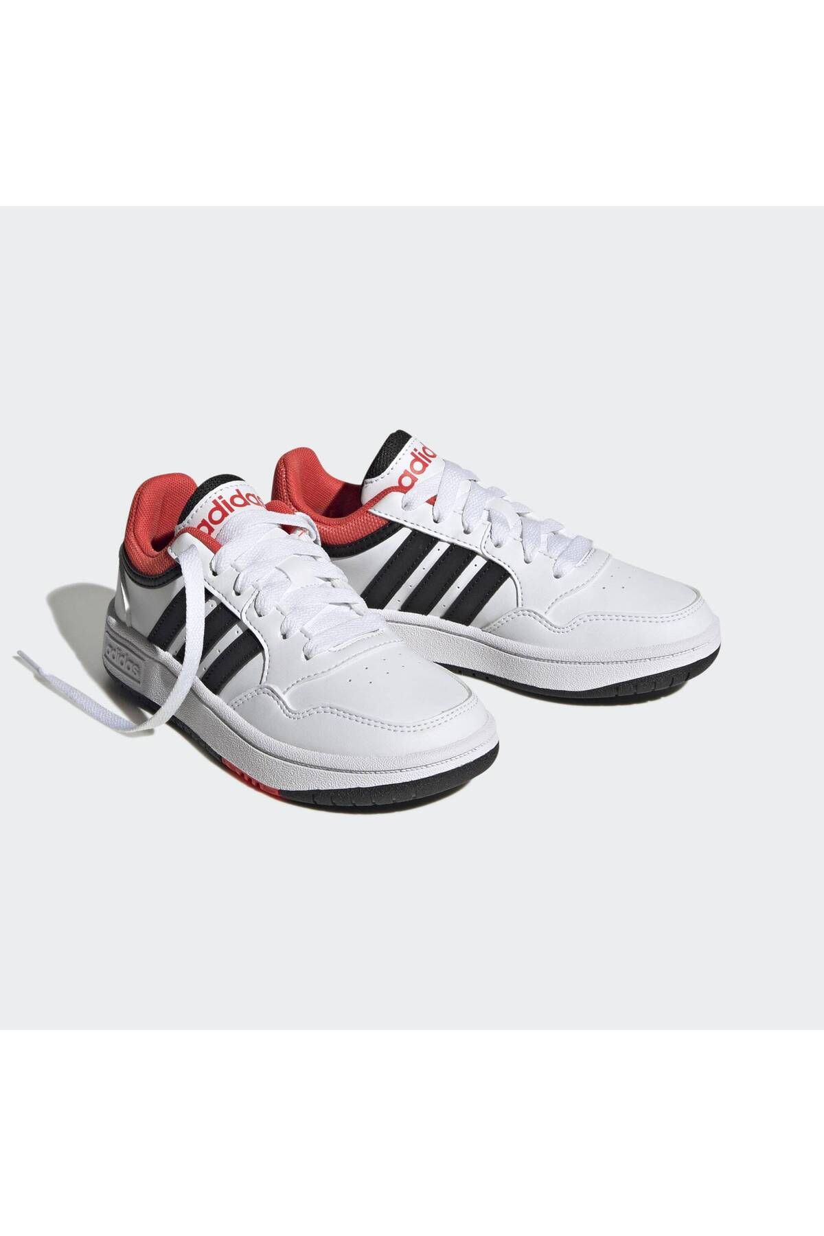 اسنیکر سفید مردانه و زنانه GZ9673 HOOPS 3.0 کفش ورزشی adidas