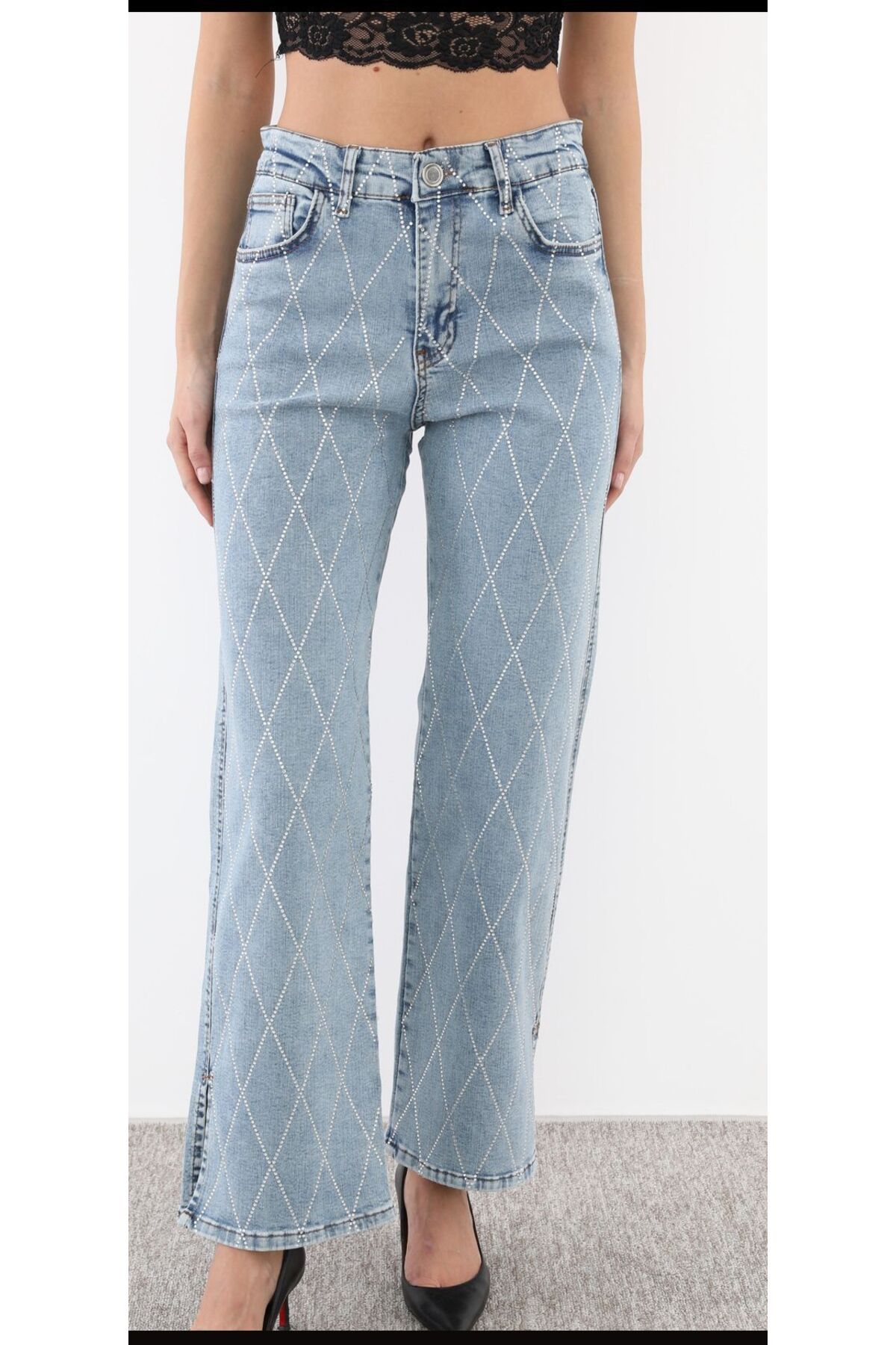 ROPA BUTIK taşlı jean kot