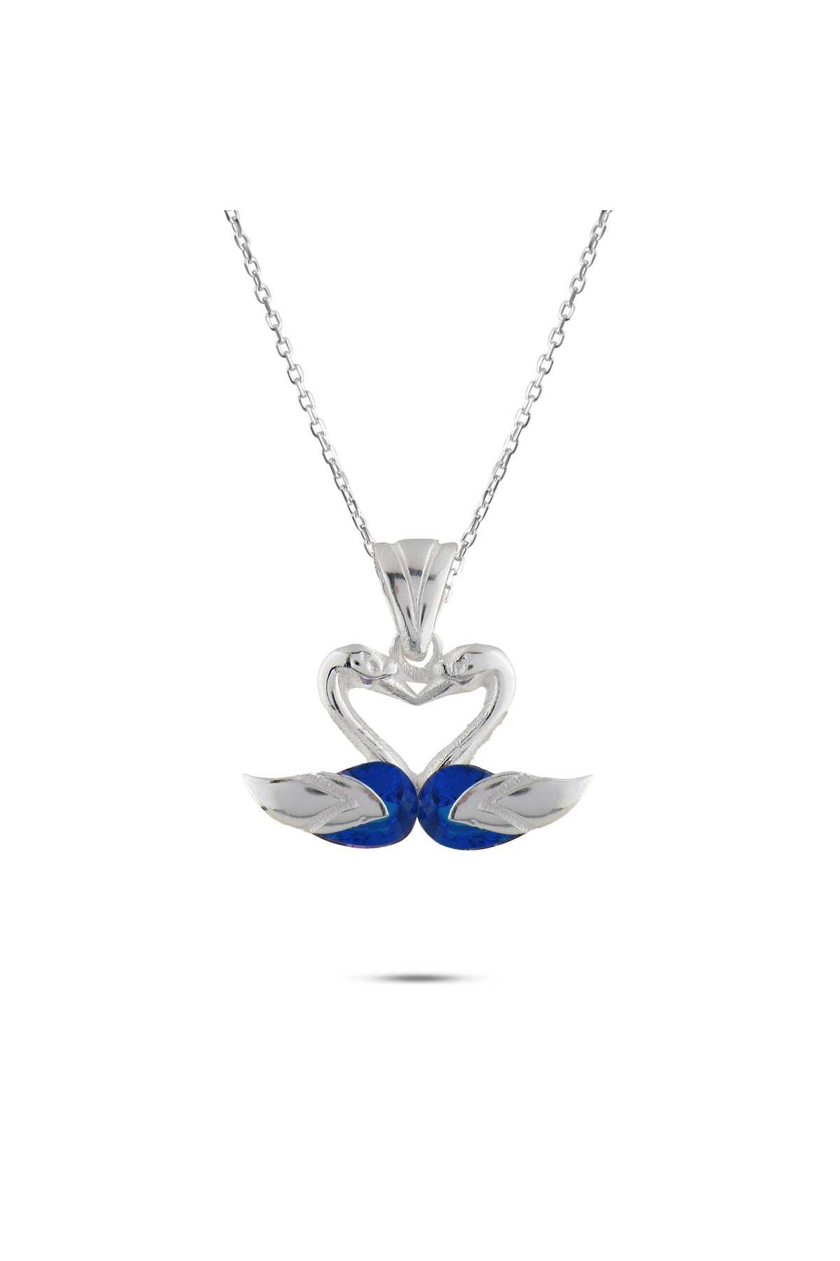 Lial Diamond Kuğu Desenli Gümüş Kolye, 5 gram - Lial Diamond