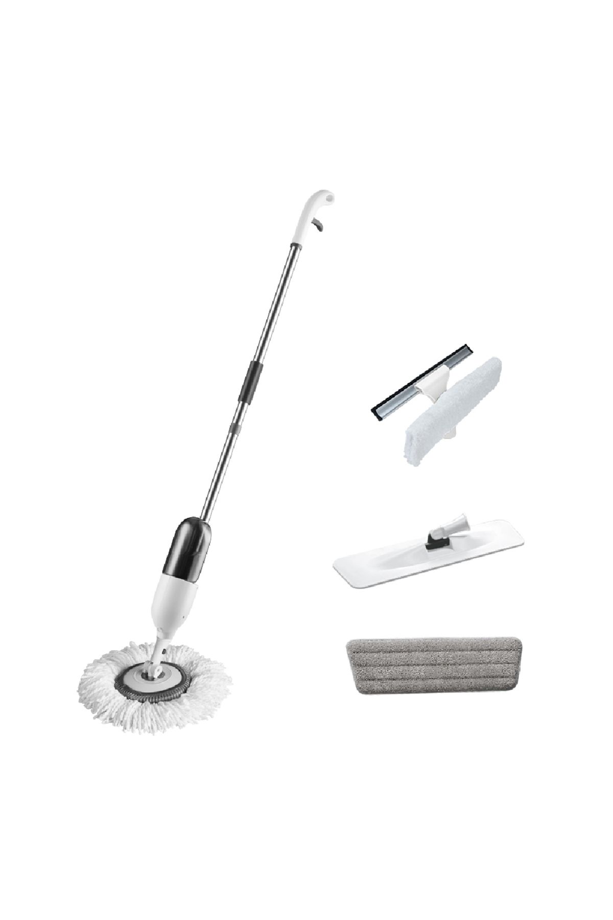 PAA-home-PAA-home Multifunctional Mop Set, Wash, Sweep and Spray, Flat, Rotary and Window Mop 4