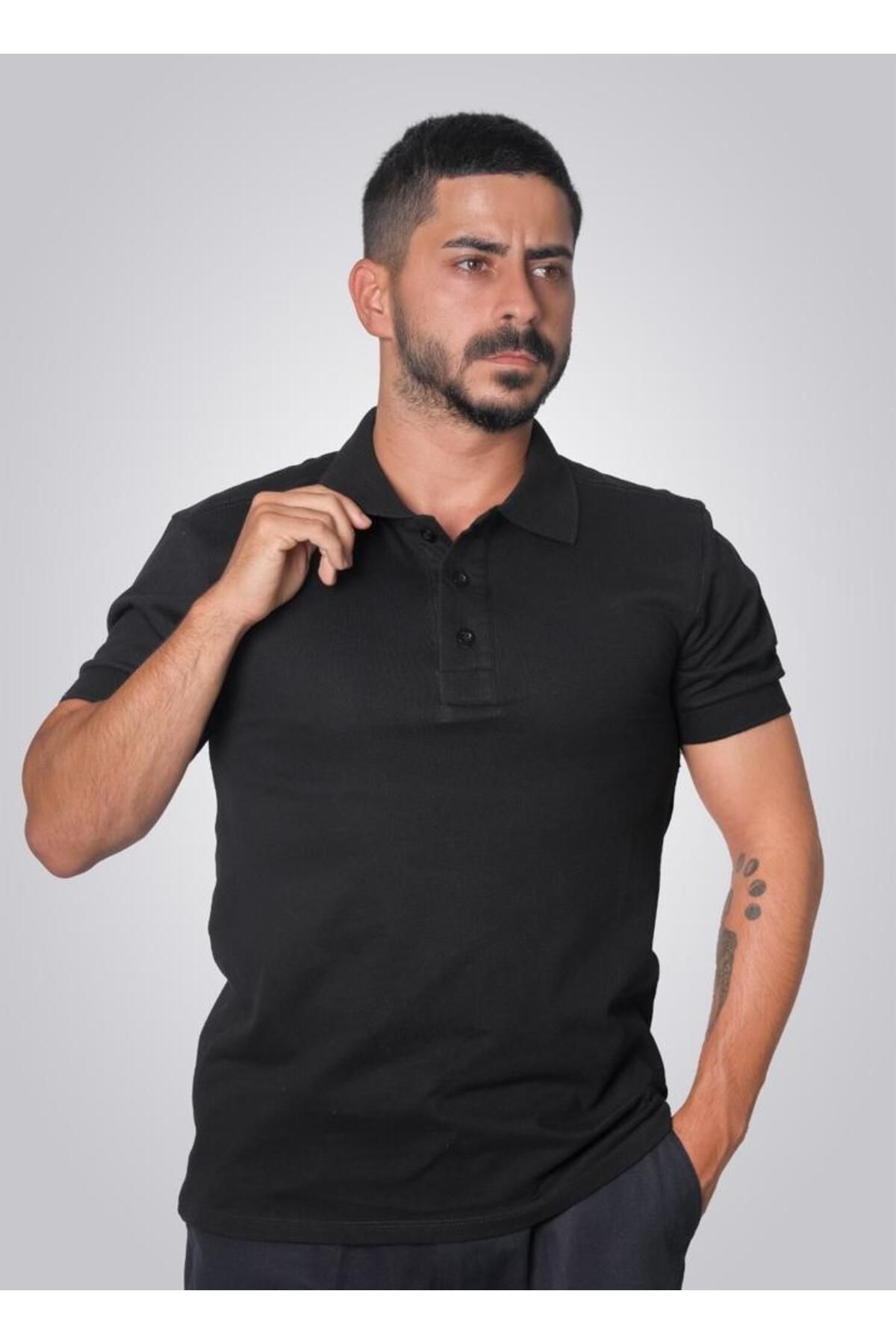 Okapi Drop Giyim Polo Yaka Pike T-Shirt