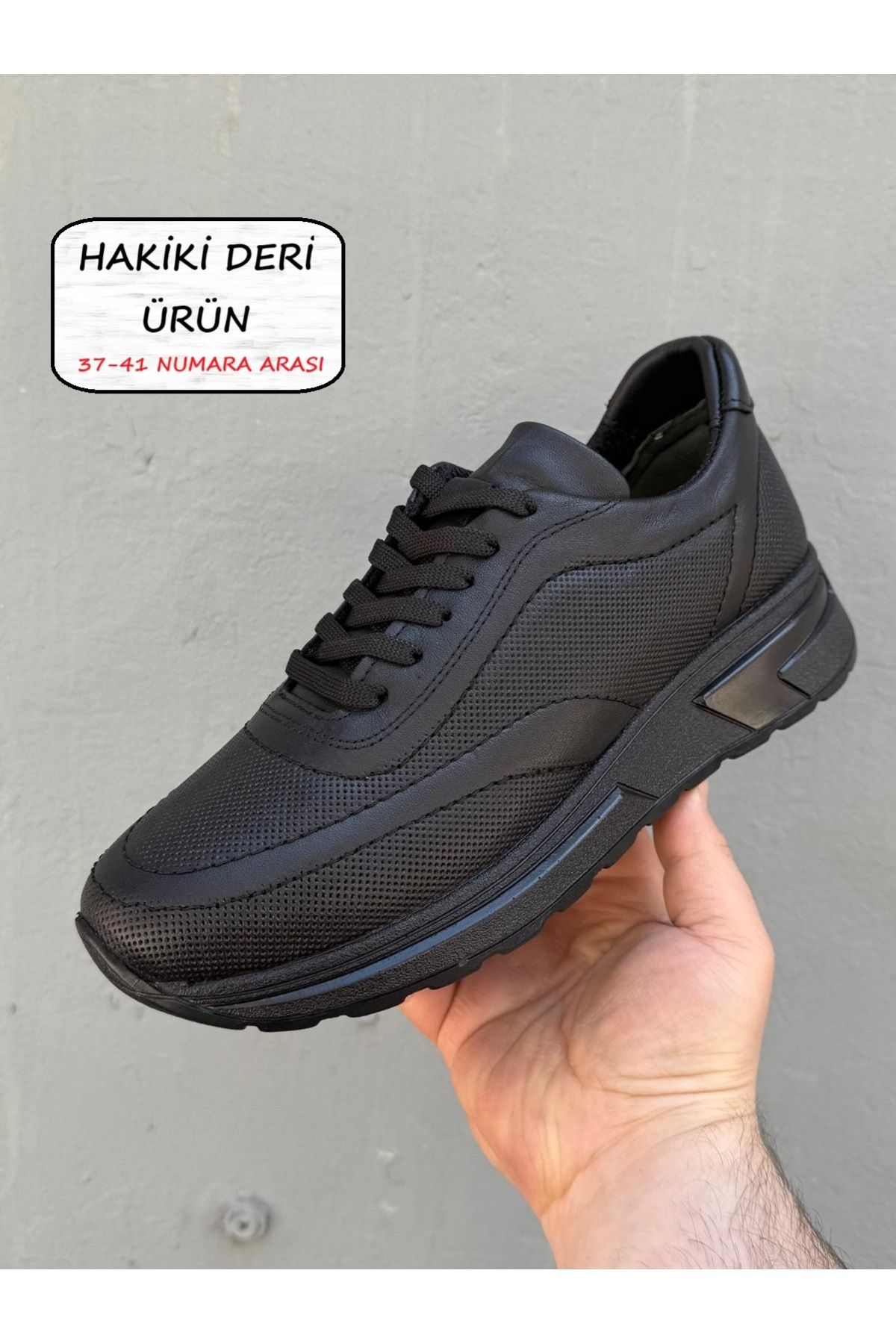 Neco YÜKSEK TABAN 37-41 ERKEK SNEAKER %100 HAKİKİ DERİ