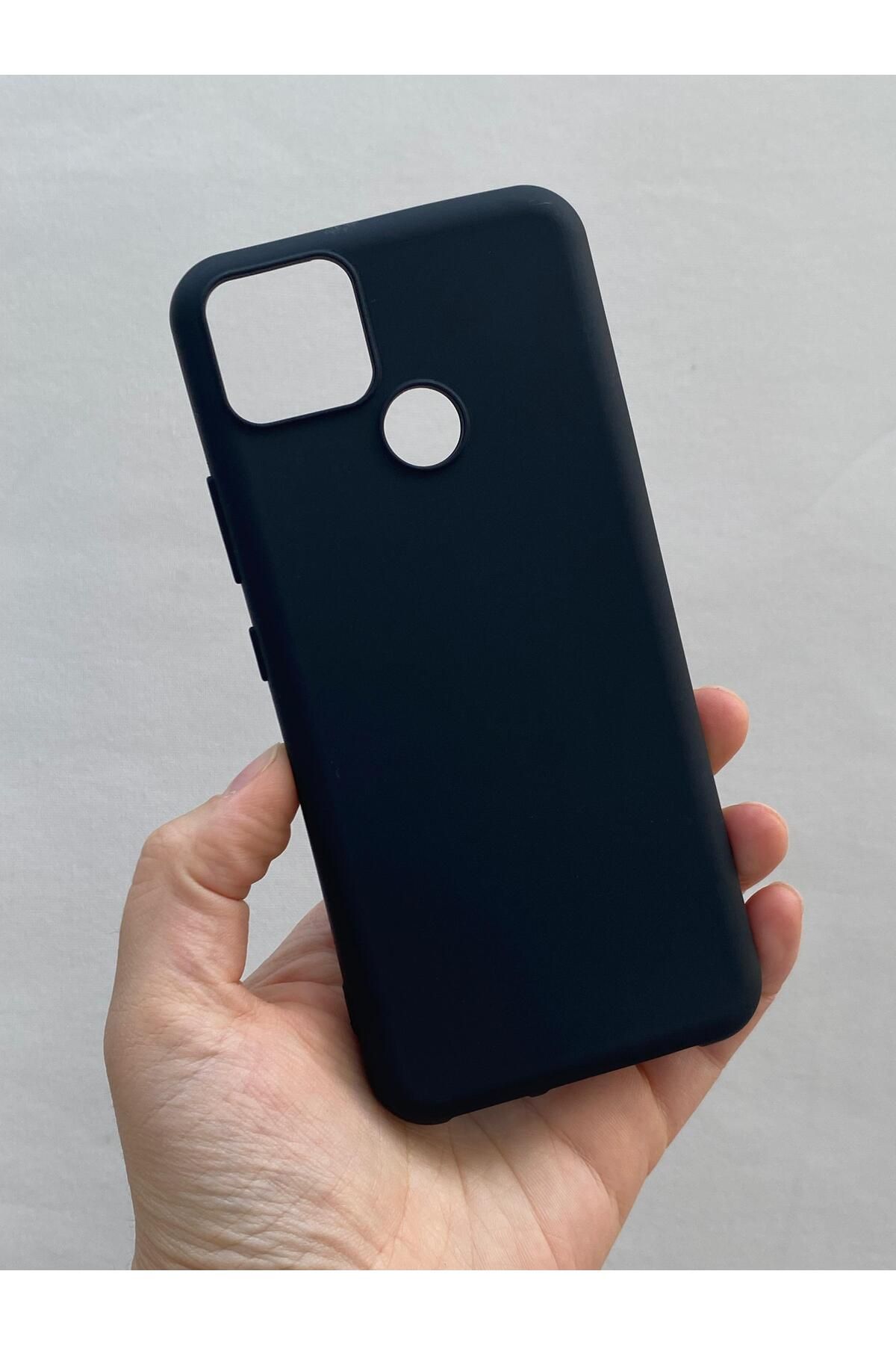 Vip Case Realme C25 - Silikon Darbe Emici Klasik Korumalı Rubber Kılıf