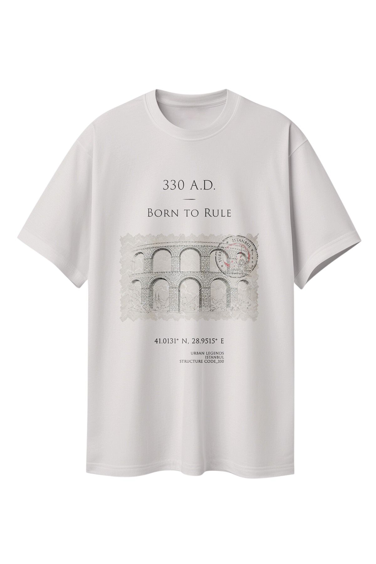 Lifeguard Büyük Beden Dijital Baskılı T-shirt