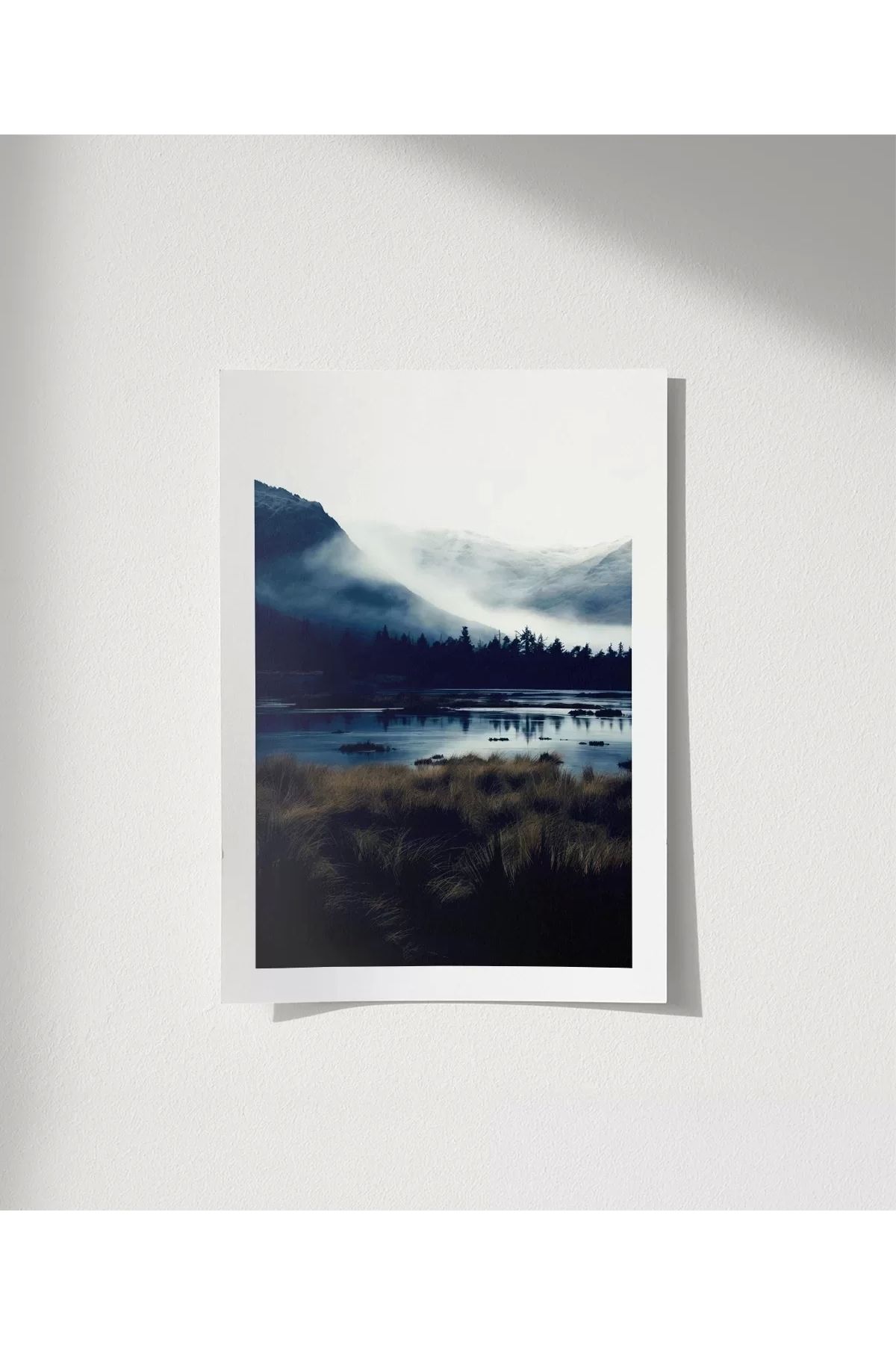 VOGLOO Çerçevesiz Poster Gölün Sessizliği