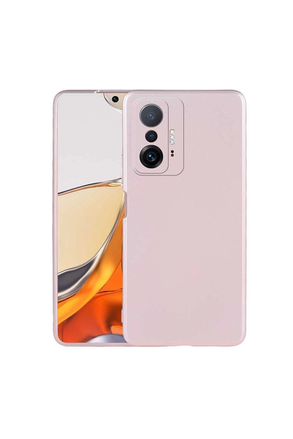 SBY TEKNOLOJİ Xiaomi Mi 11T 5G Uyumlu Kılıf Pürüzsüz Premier Silikon Kapak