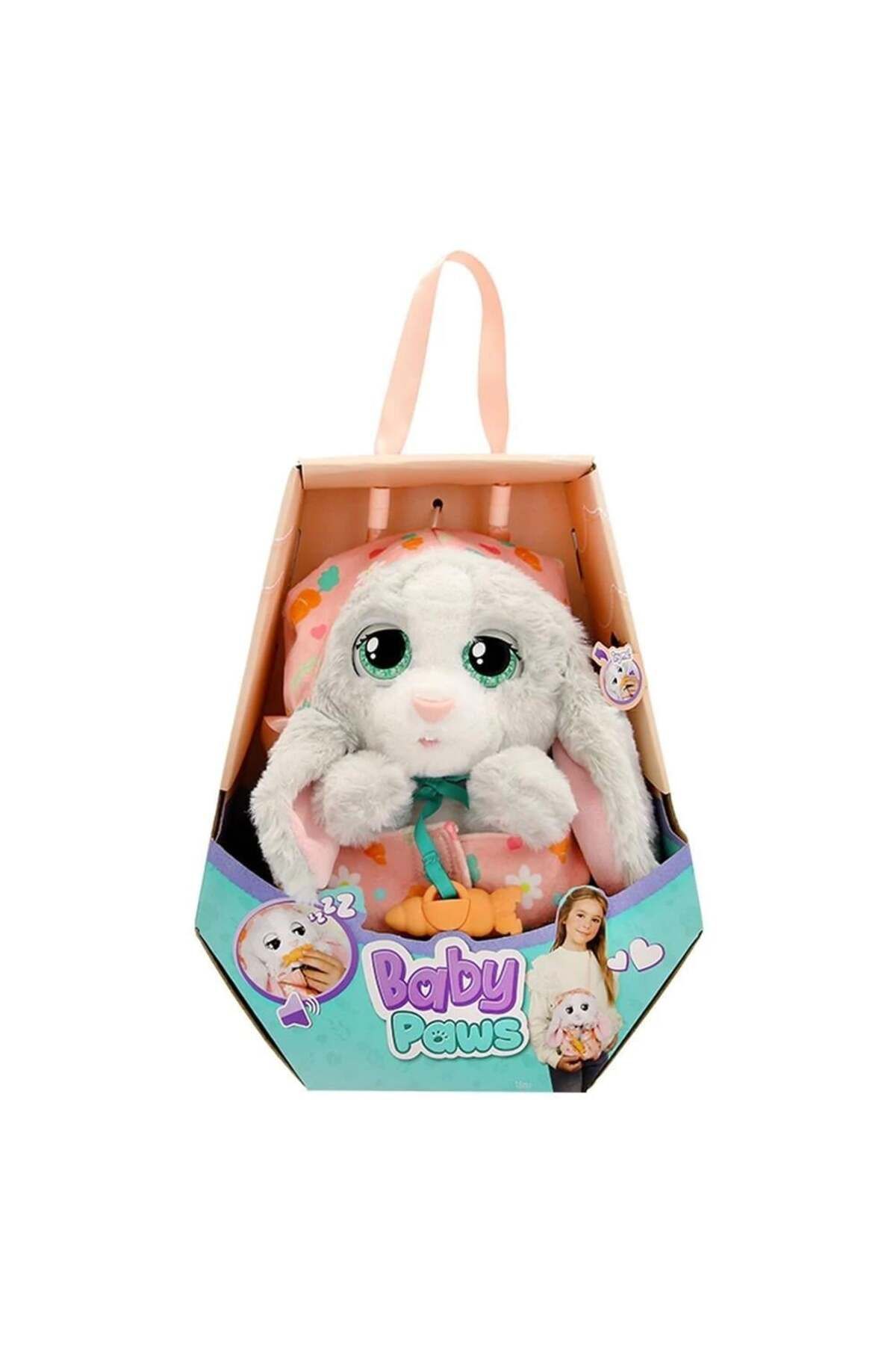 FELİTE BAW02000 Giochi Baby Paws Sesli Tavşan 20 cm Peluş