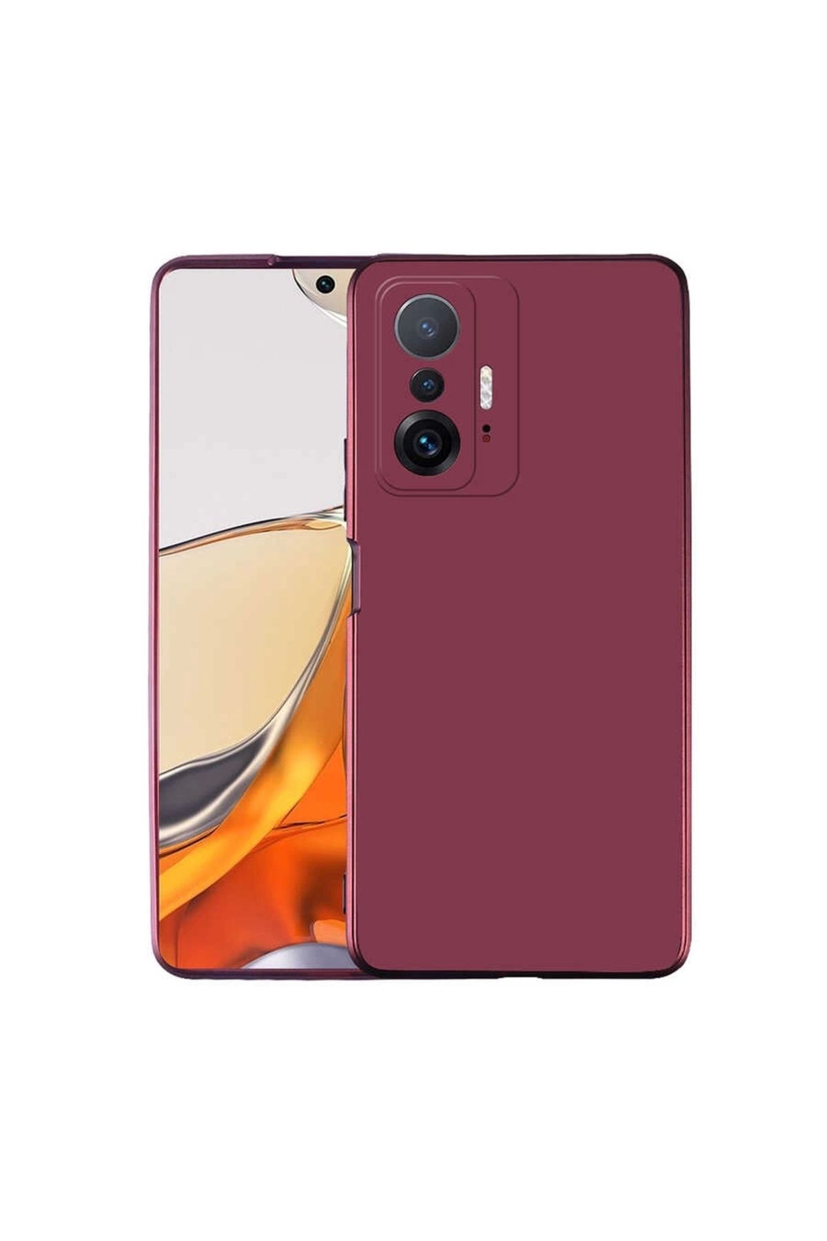 SBY TEKNOLOJİ Xiaomi Mi 11T Pro 5G Uyumlu Kılıf Pürüzsüz Premier Silikon Kapak