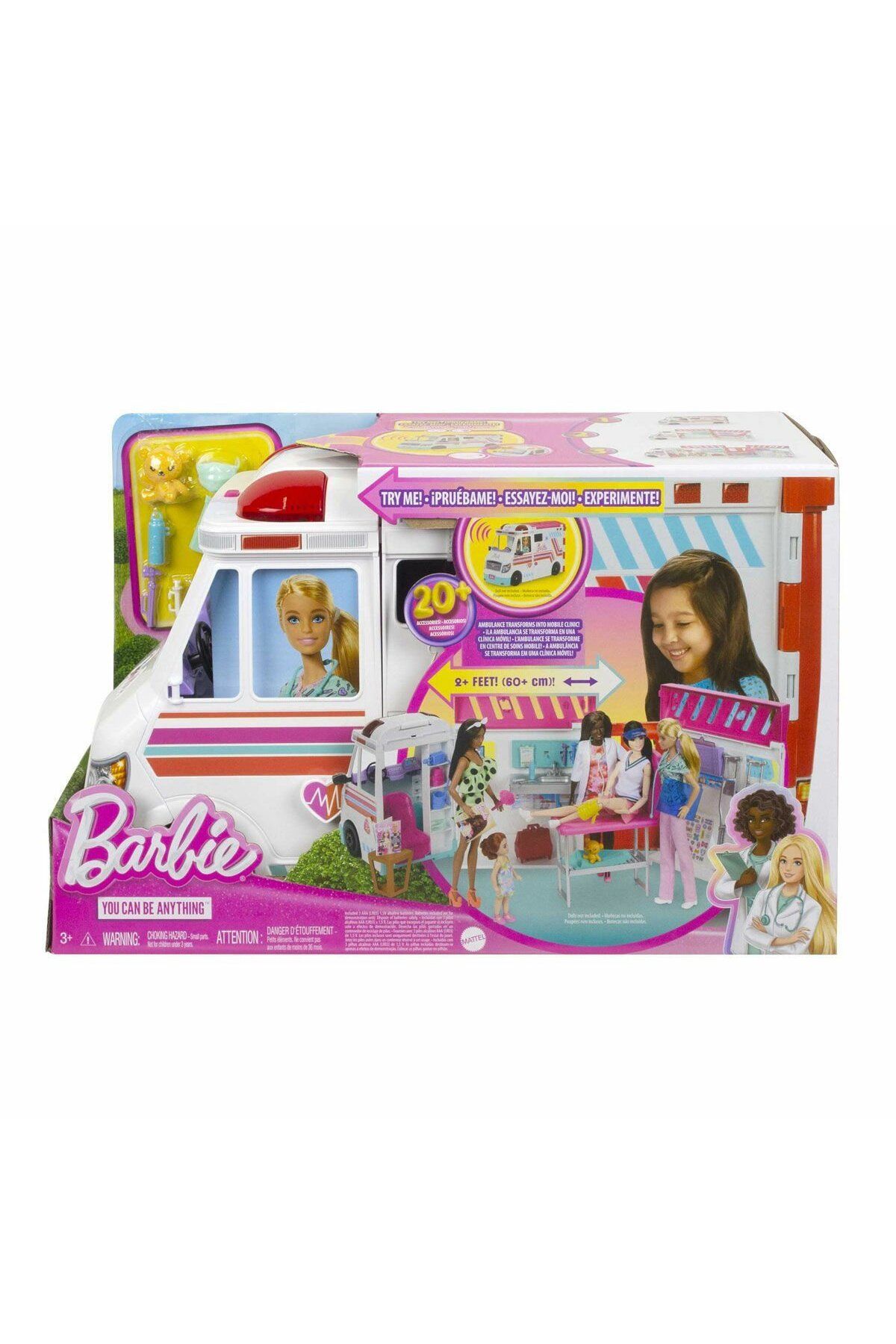 NillyToys HKT79 Barbienin Yeni Ambulansı