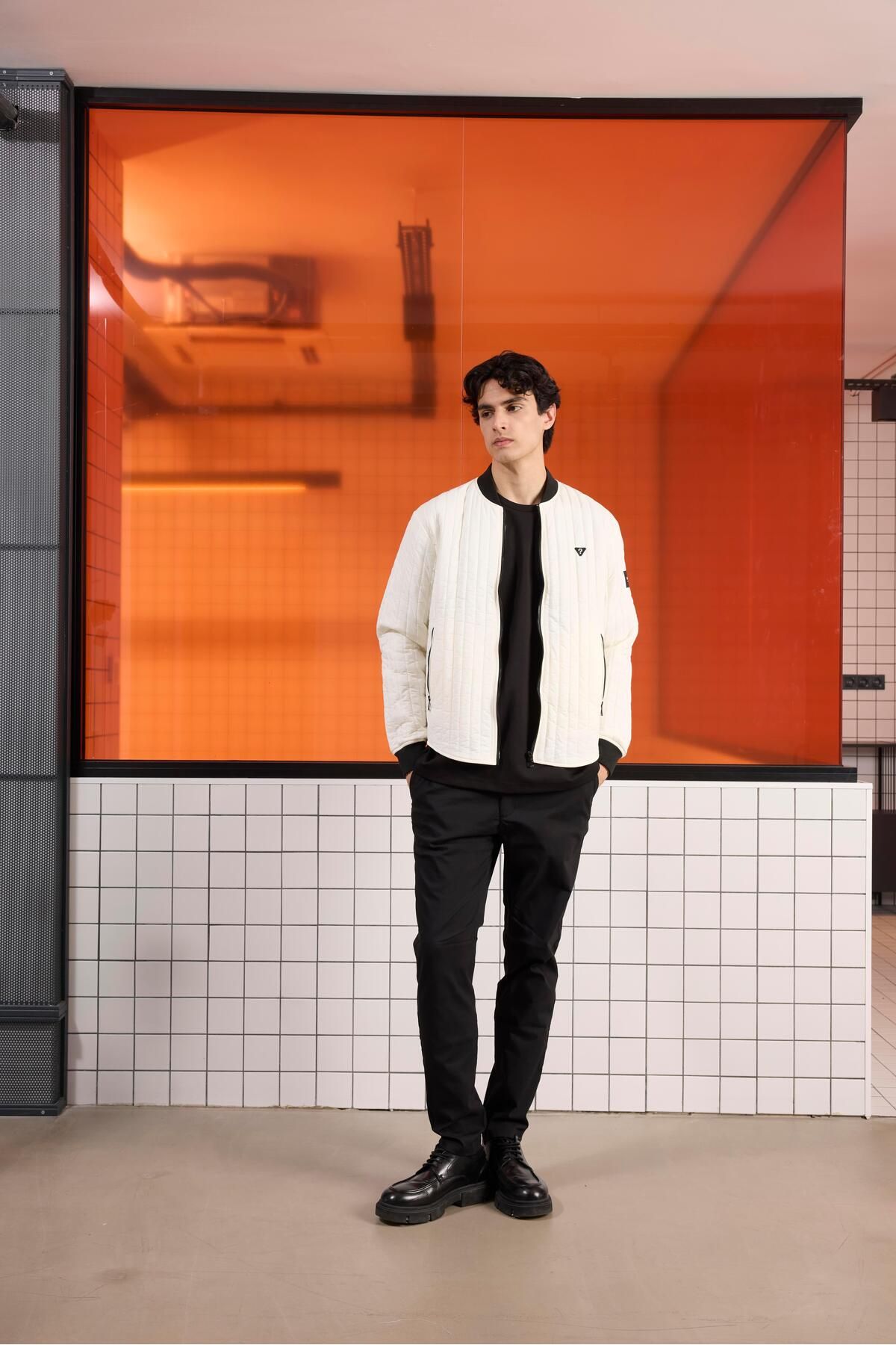 GMG FIRENZE Bomber Yaka Kapitone Erkek Mont