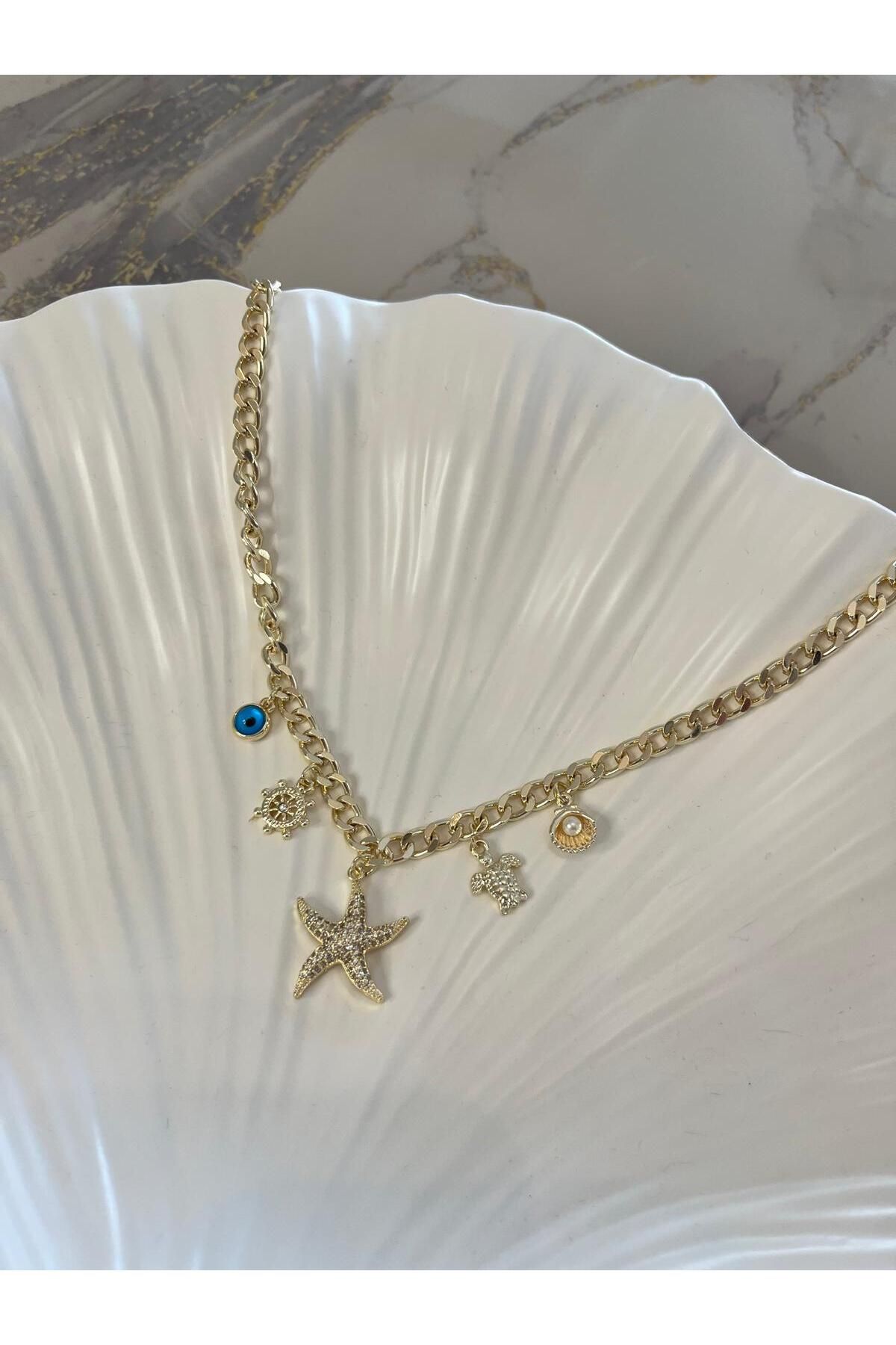 Miu Jewelry Deniz Yıldızı Kolye