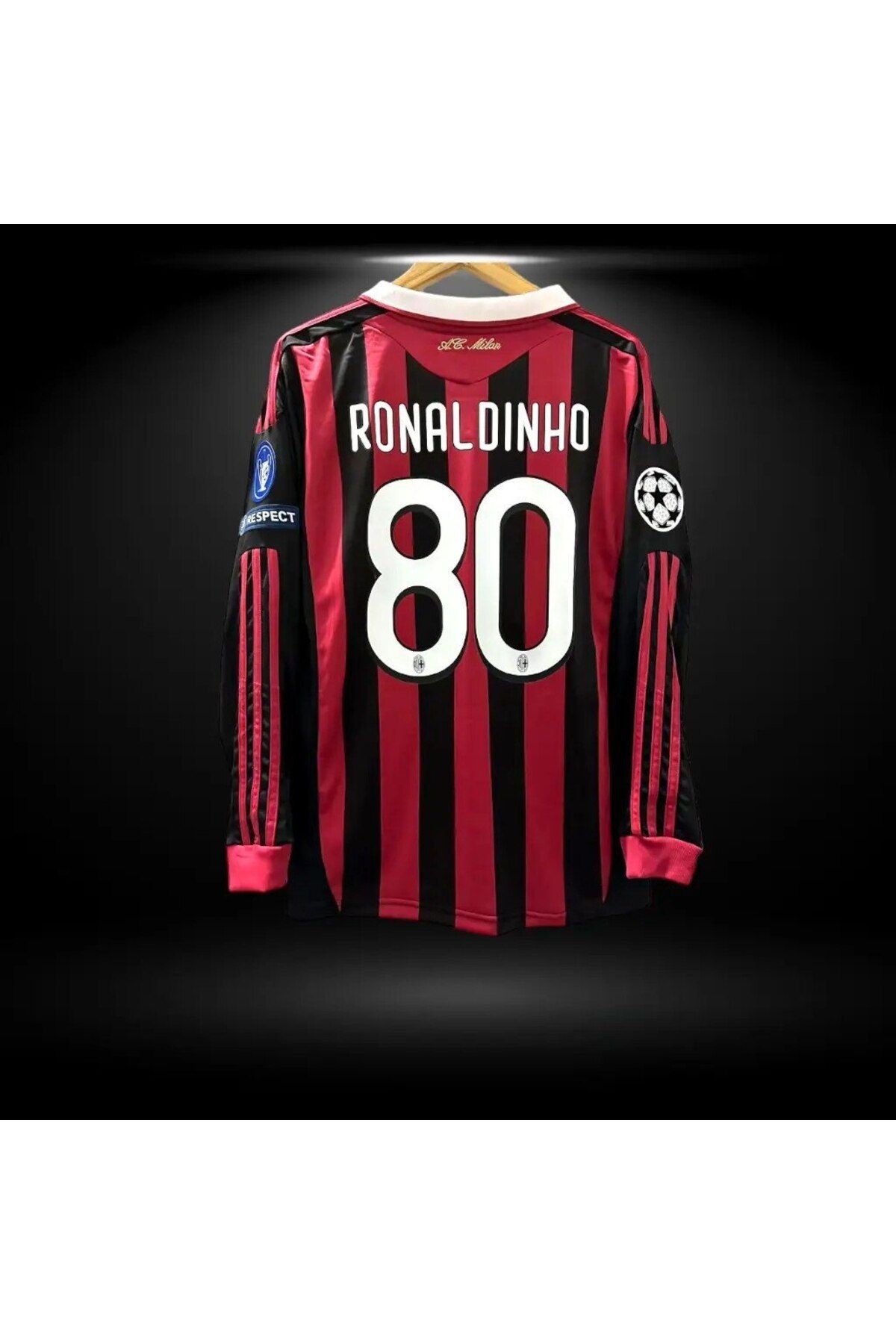 Atlas Global MİLAN RONALDINHO BEYAZ YAKA UZUN KOL